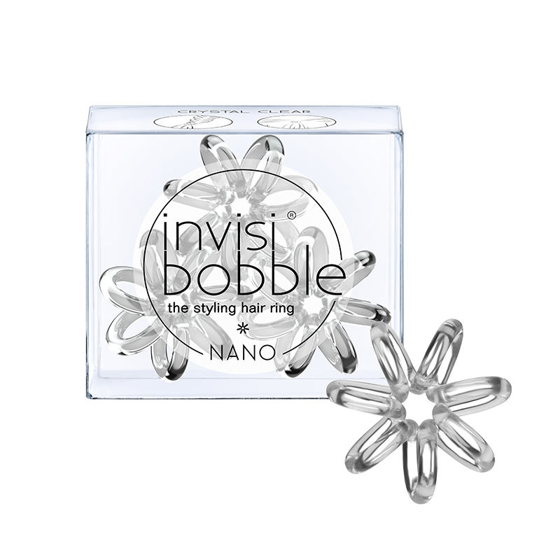 invisibobble NANO - Crystal Clear Phoenix Nationale