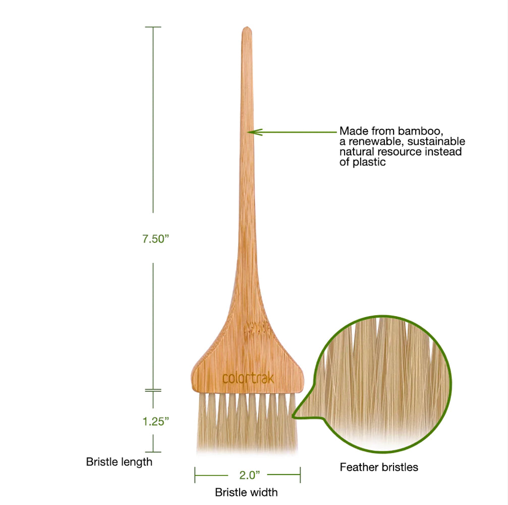 COLORTRAK - ECO COLLECTION BAMBOO BRUSHES 2PK Phoenix Nationale