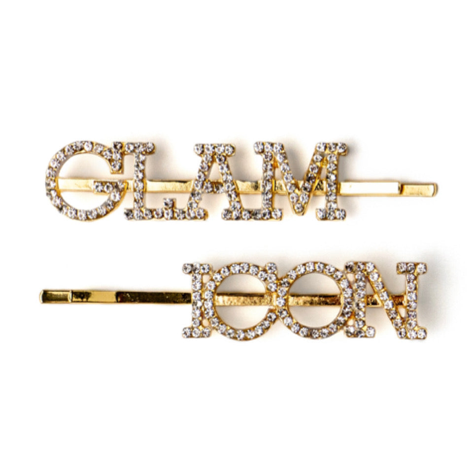 Olivia Moss® Message Received Crystal Bobby Pins Glam -- Icon