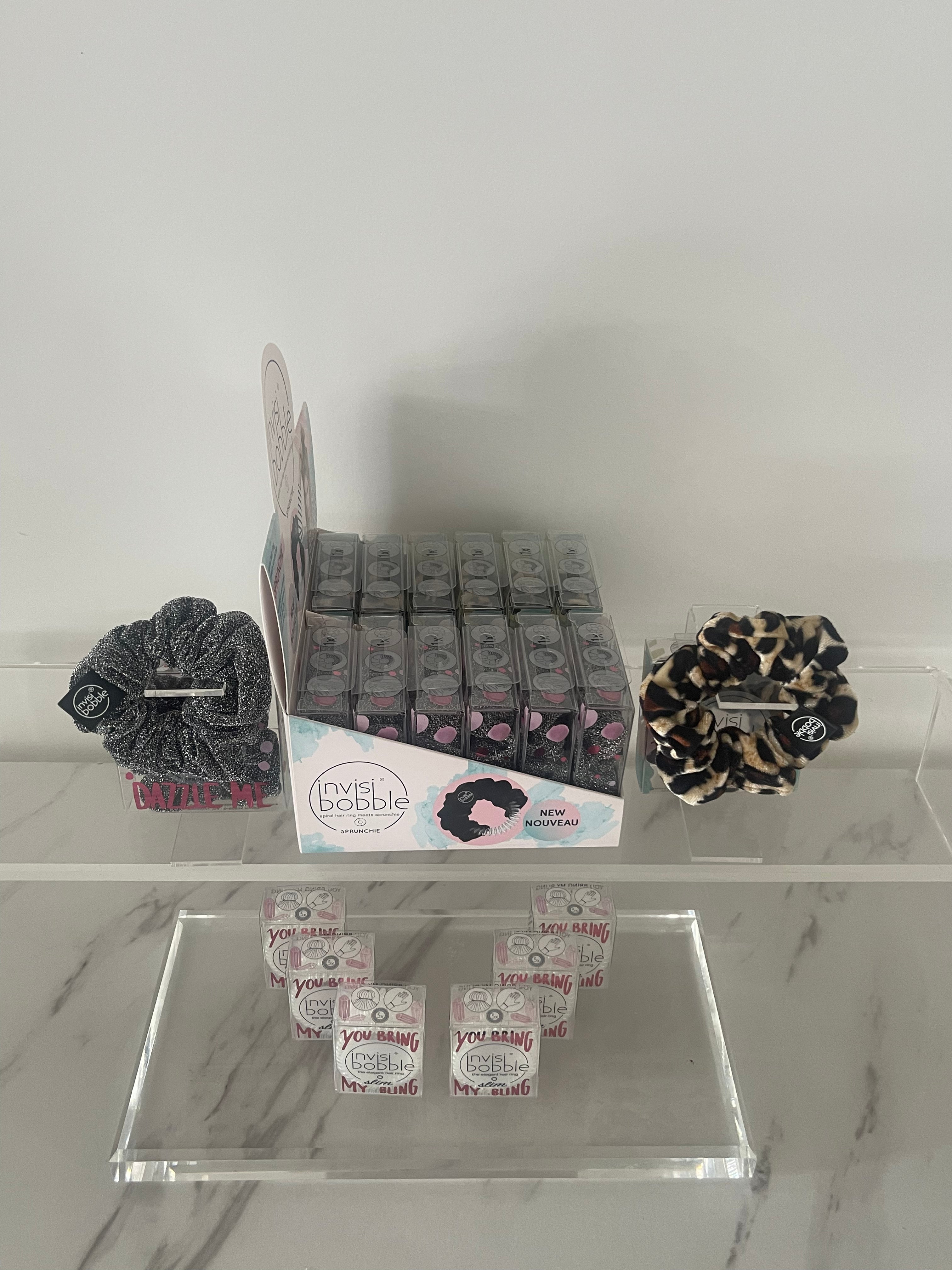Limited offer; Sprunchie invisibobble set includes 20 units + Rip Open Display Box. Phoenix Nationale