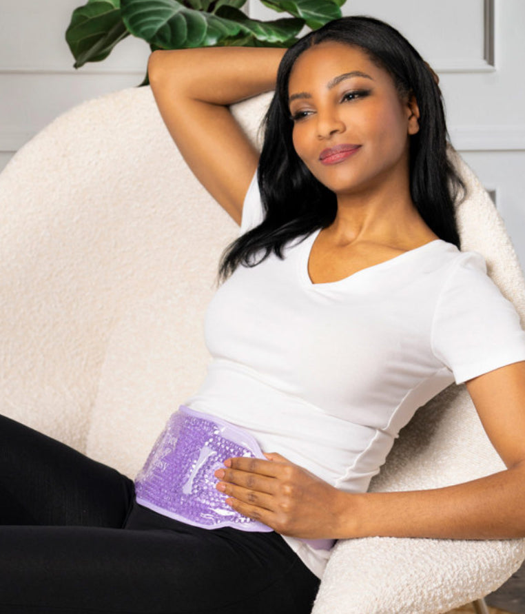 Lemon Lavender Ice & Easy Hot & Cold Body Wrap - Purple Phoenix Nationale