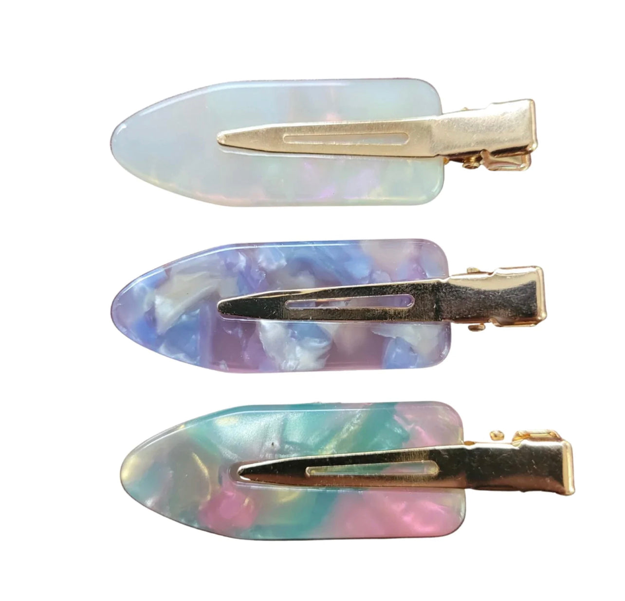  PP Creaseless Hair Styling Clips 3pk - Watercolour Dreaming  Phoenix Nationale