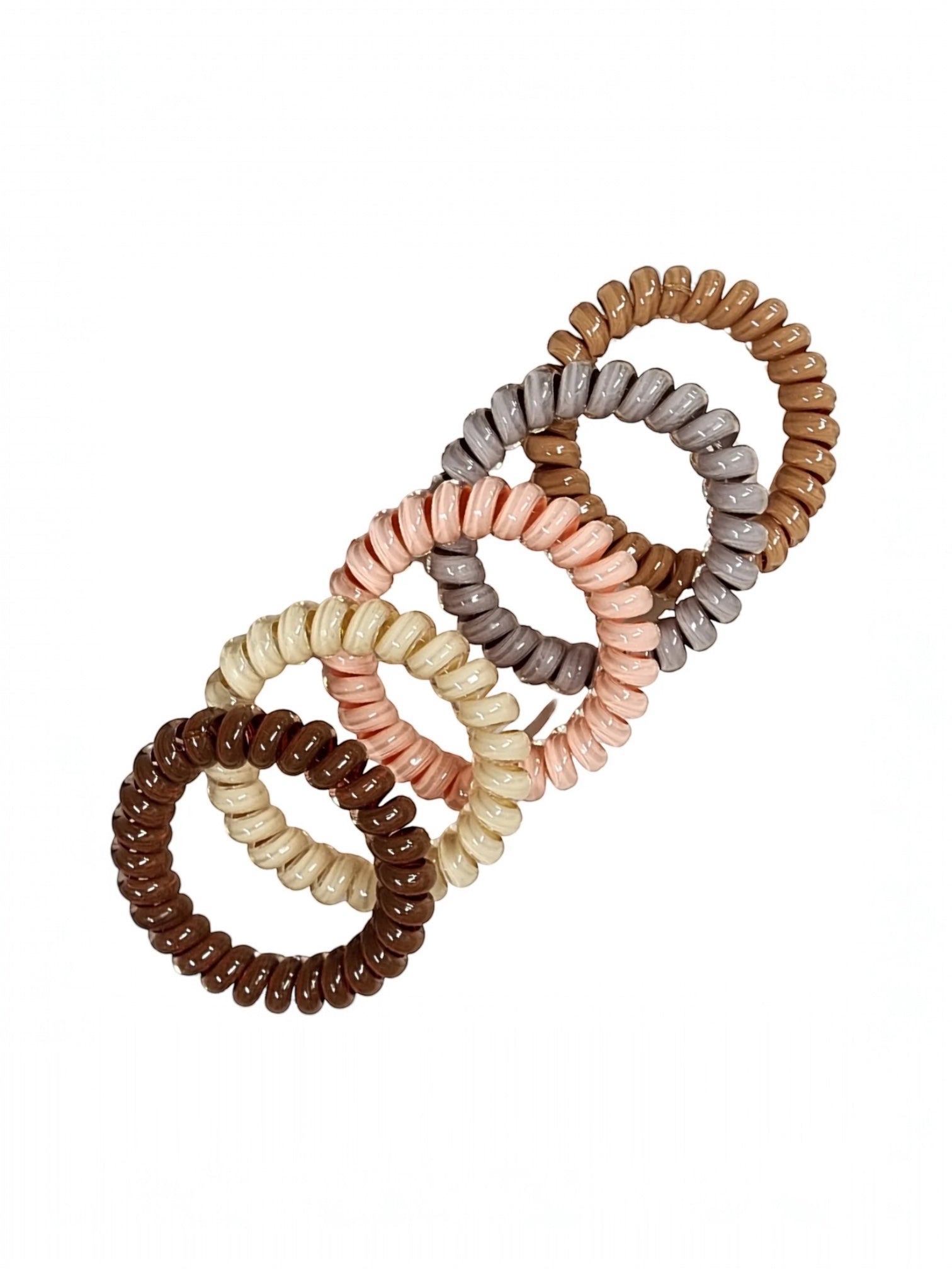 Pink Pewter Everyday Neutral Hair Twists in Cylinder 5pc Phoenix Nationale