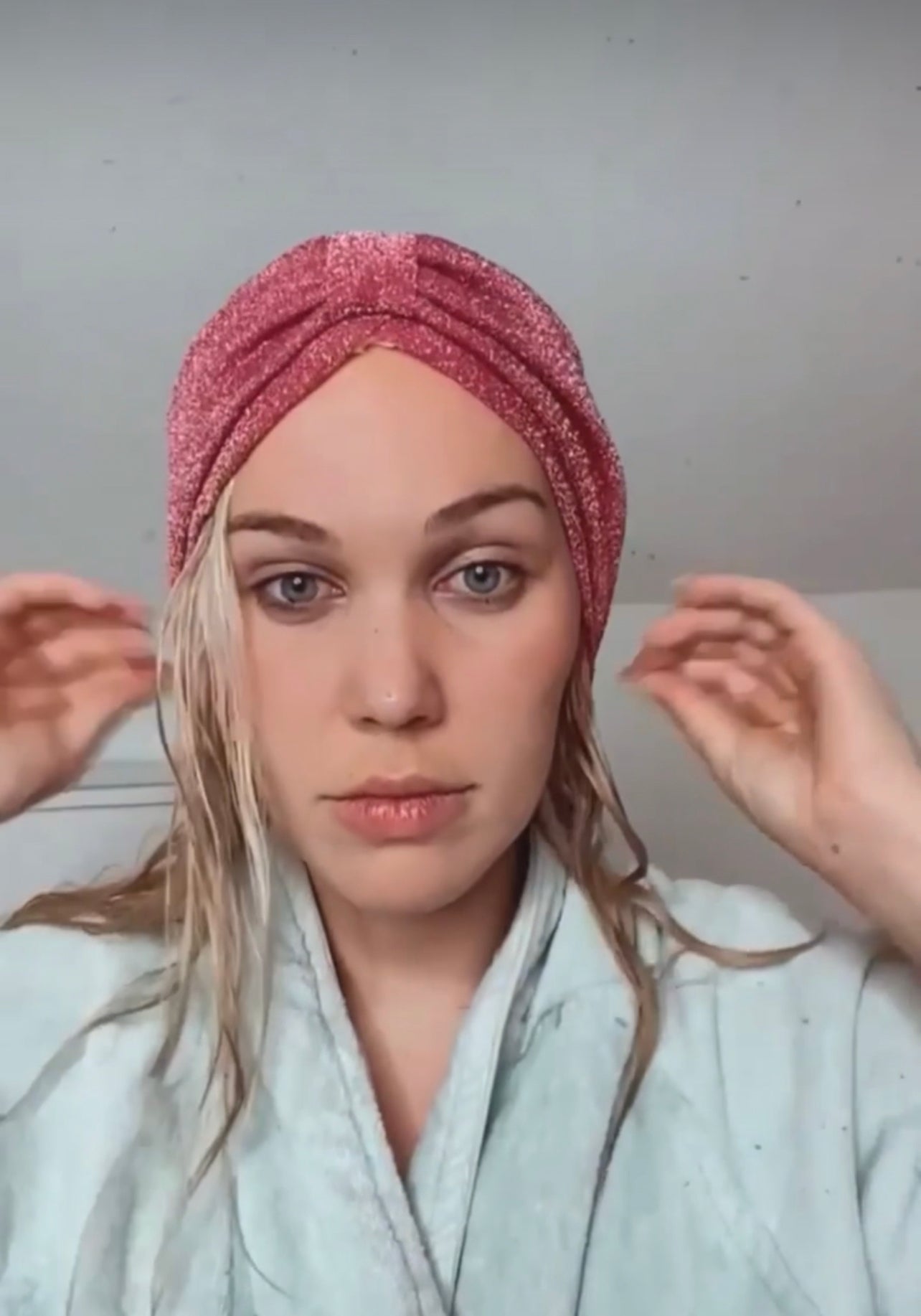 STYLEDRY Set Turban Shower Cap 3 Piece Set Phoenix Nationale