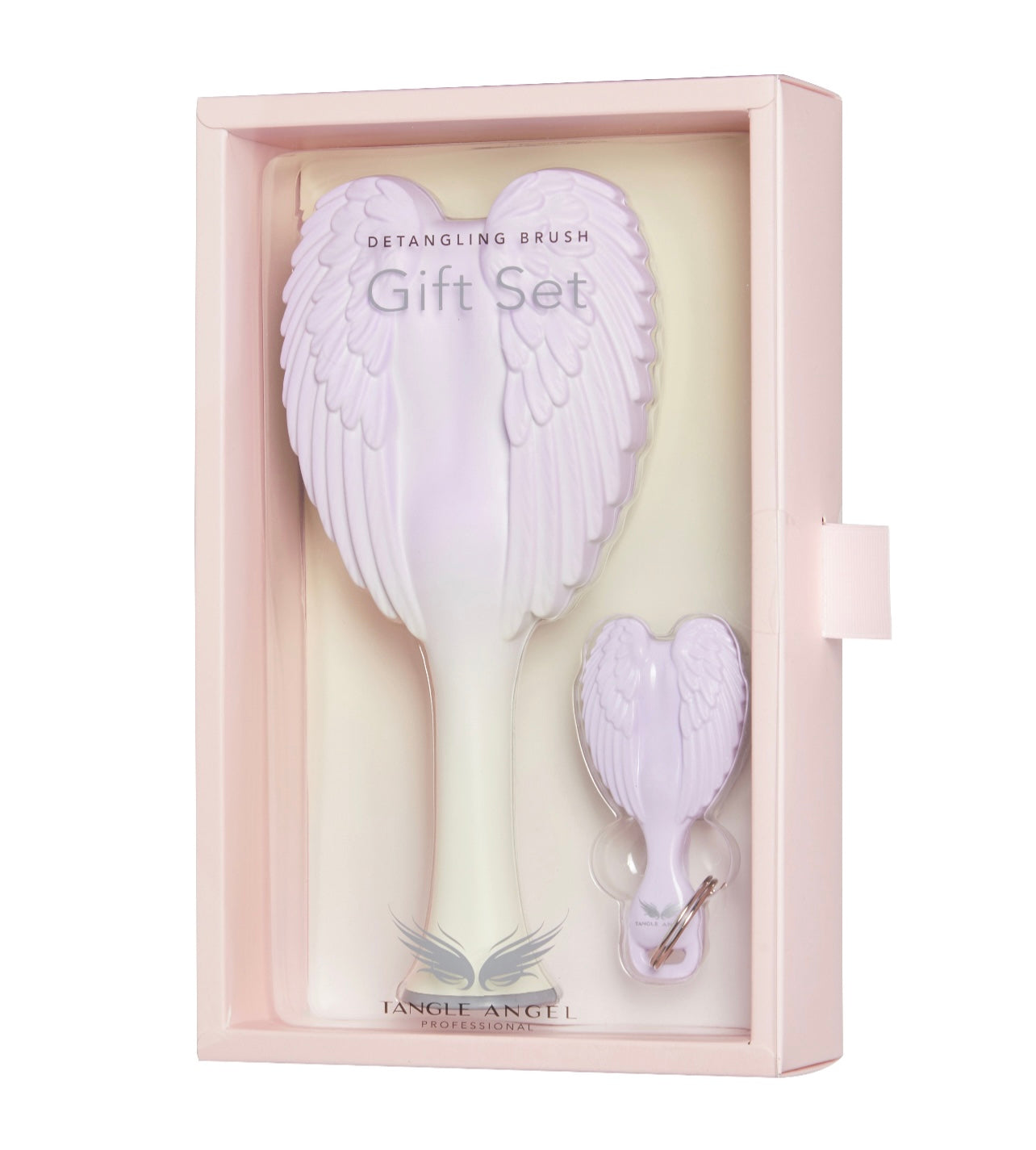TANGLE ANGEL 2.0 GIFT SET - OMBRE Lilac/Ivory Phoenix Nationale