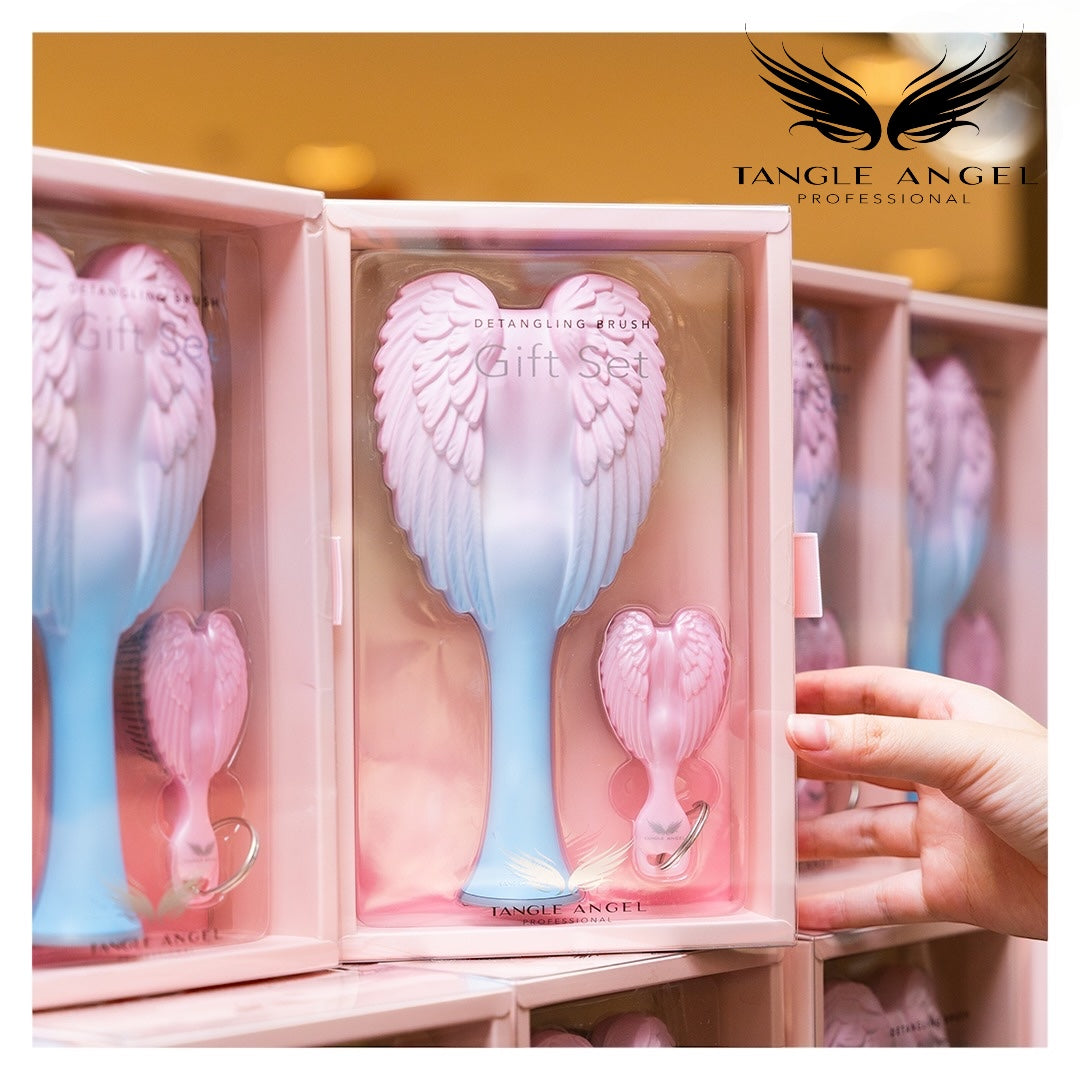 TANGLE ANGEL 2.0 GIFT SET - OMBRE Pink/Blue X Phoenix Nationale