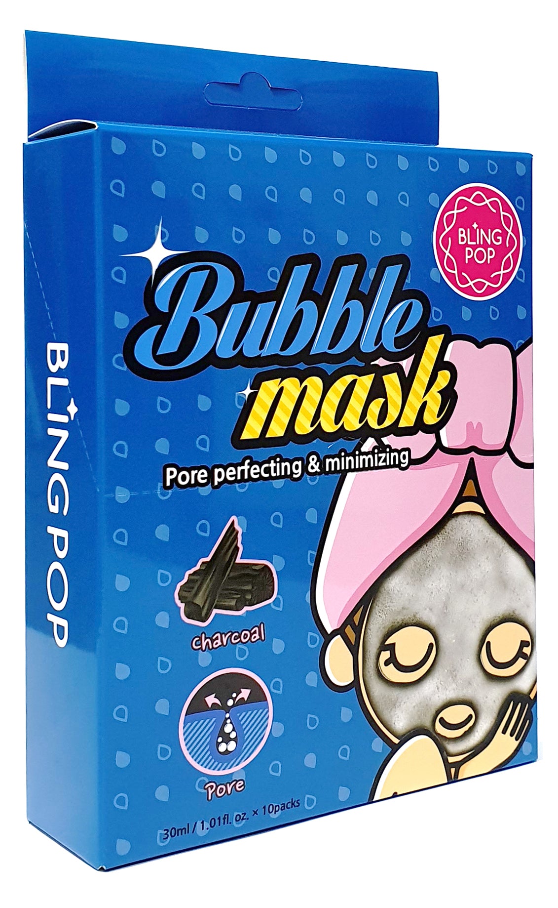 BLING POP Charcoal Face Mask – Nationale