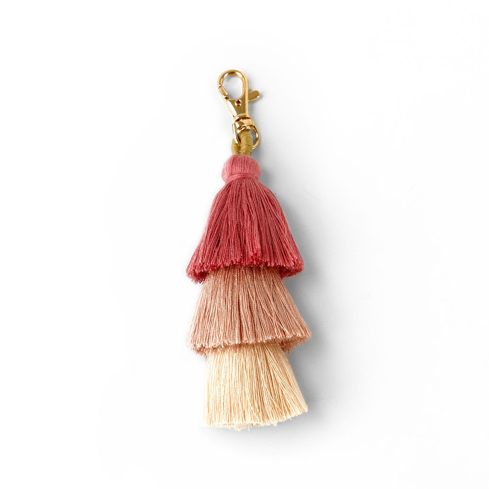 OM Yucatán Keychain Tassel Pink
