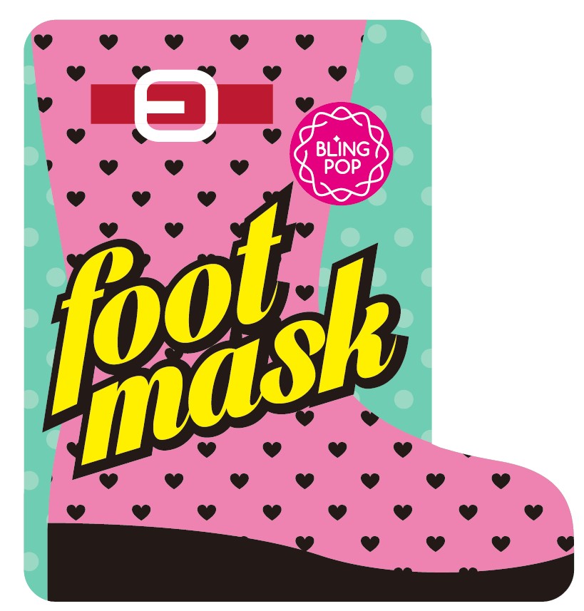 BLING POP Foot Mask Box (10)