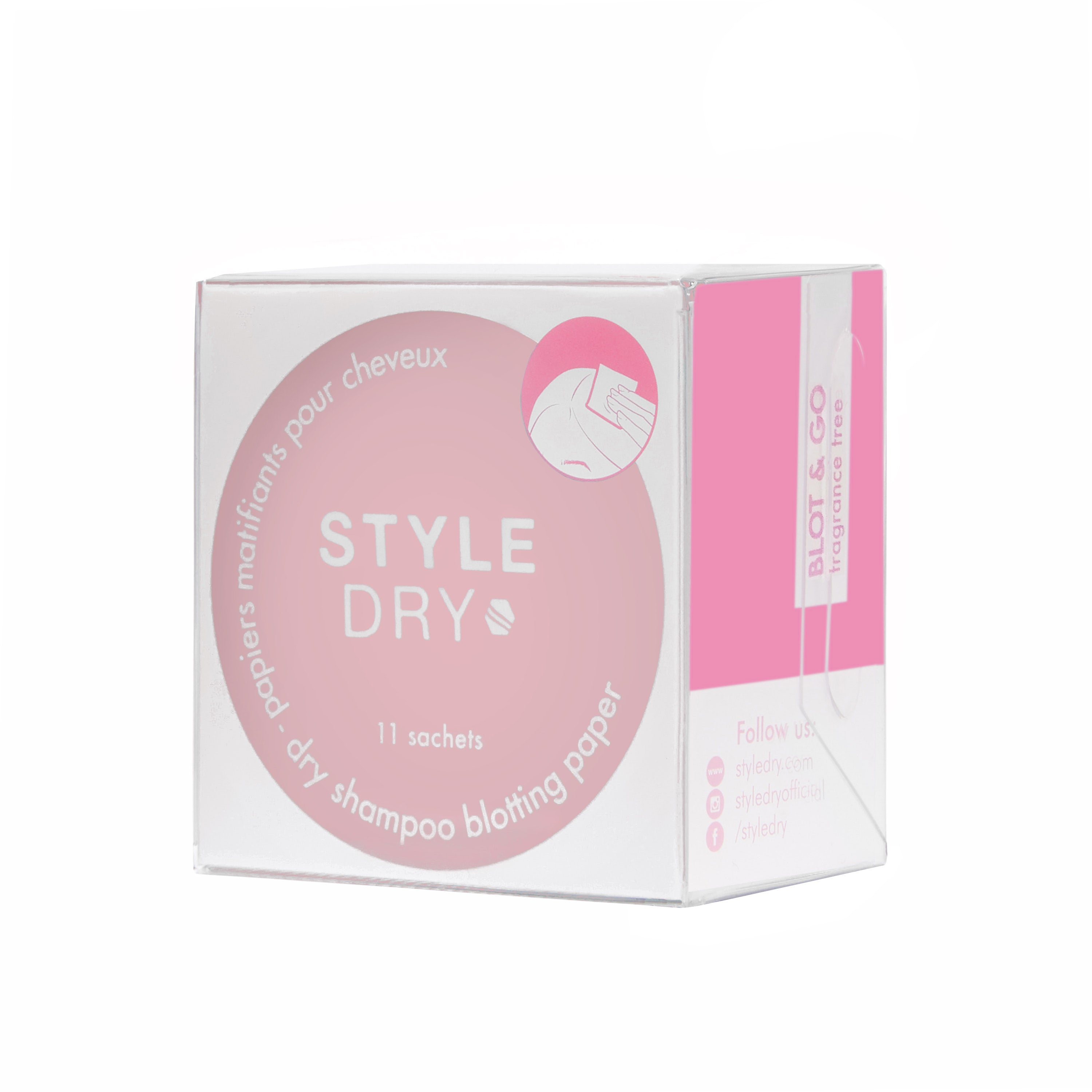 STYLEDRY BLOT & GO fragrance free X Phoenix Nationale