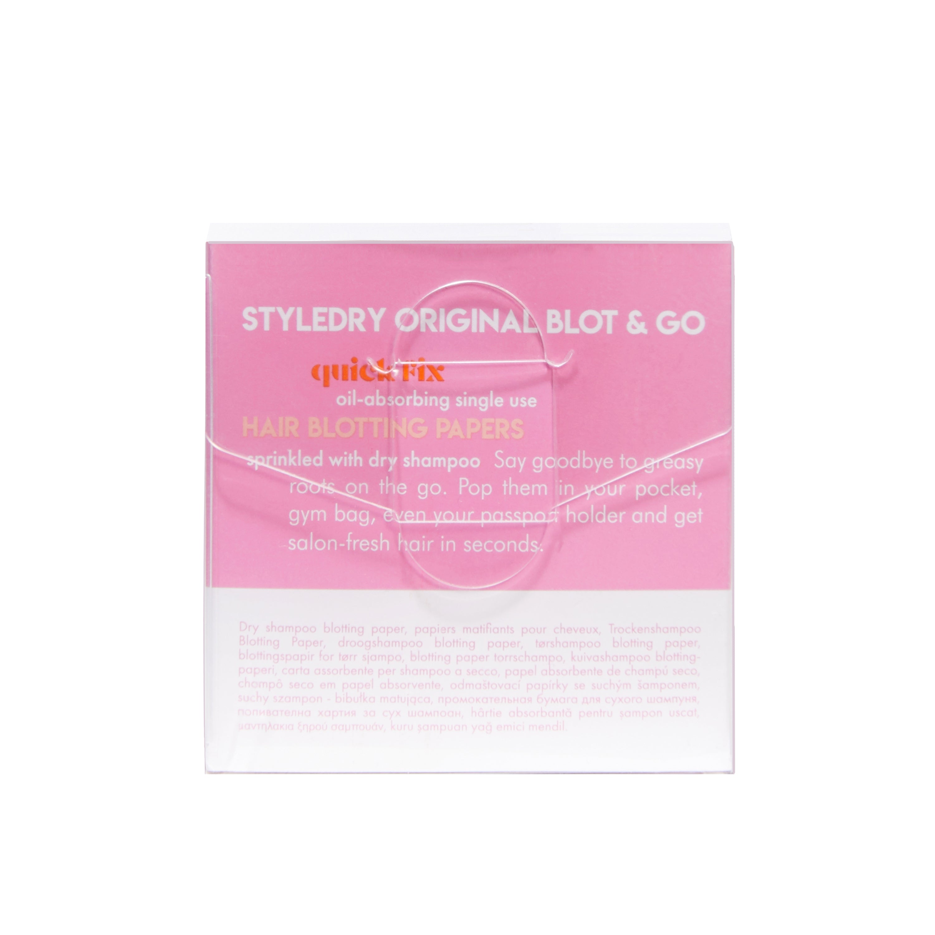 STYLEDRY BLOT & GO fragrance free X Phoenix Nationale