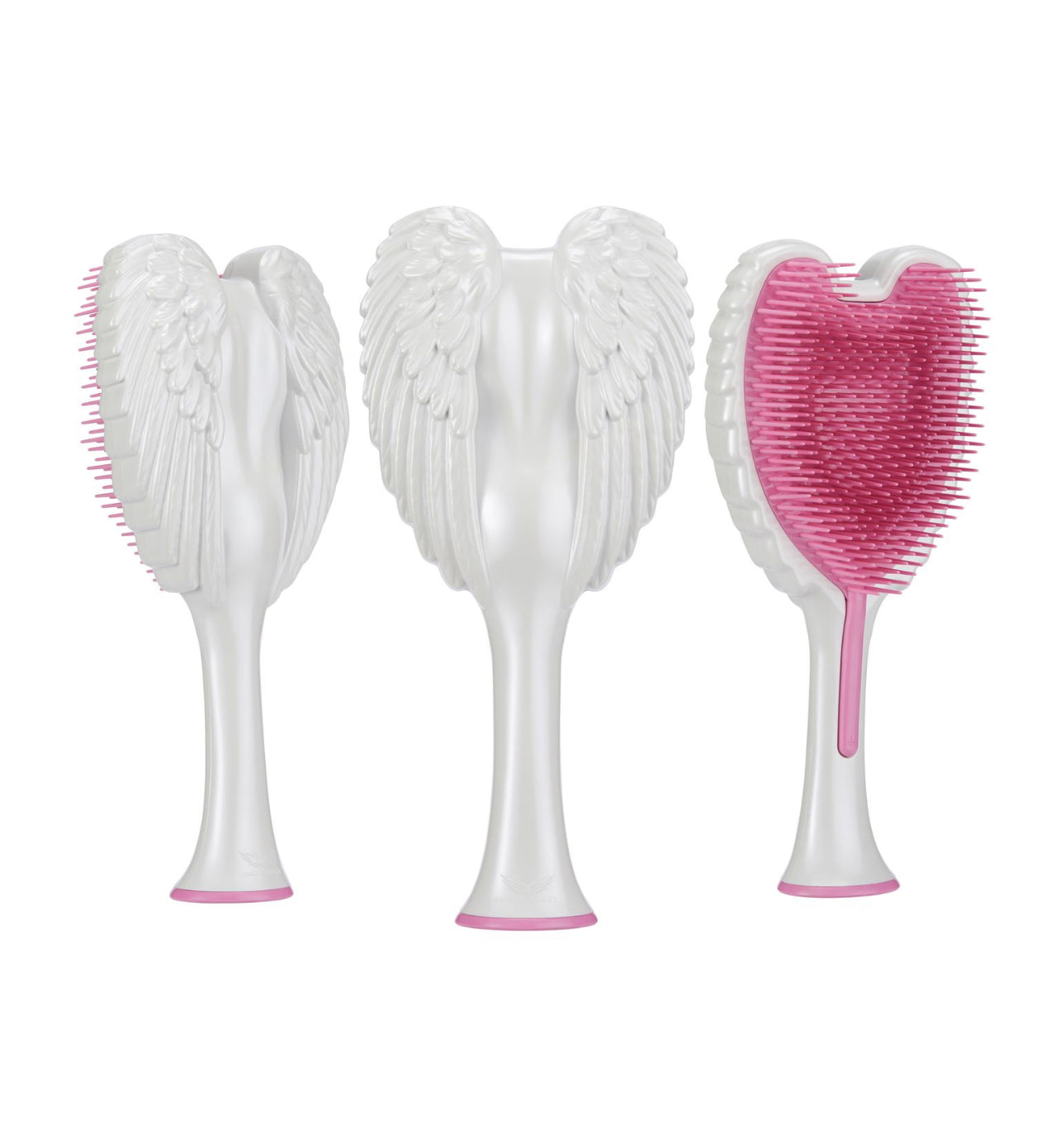 Phoenix Nationale Tangle ANGEL 2.0 - Gloss White/Pink Teeth Detangling Hair Brus