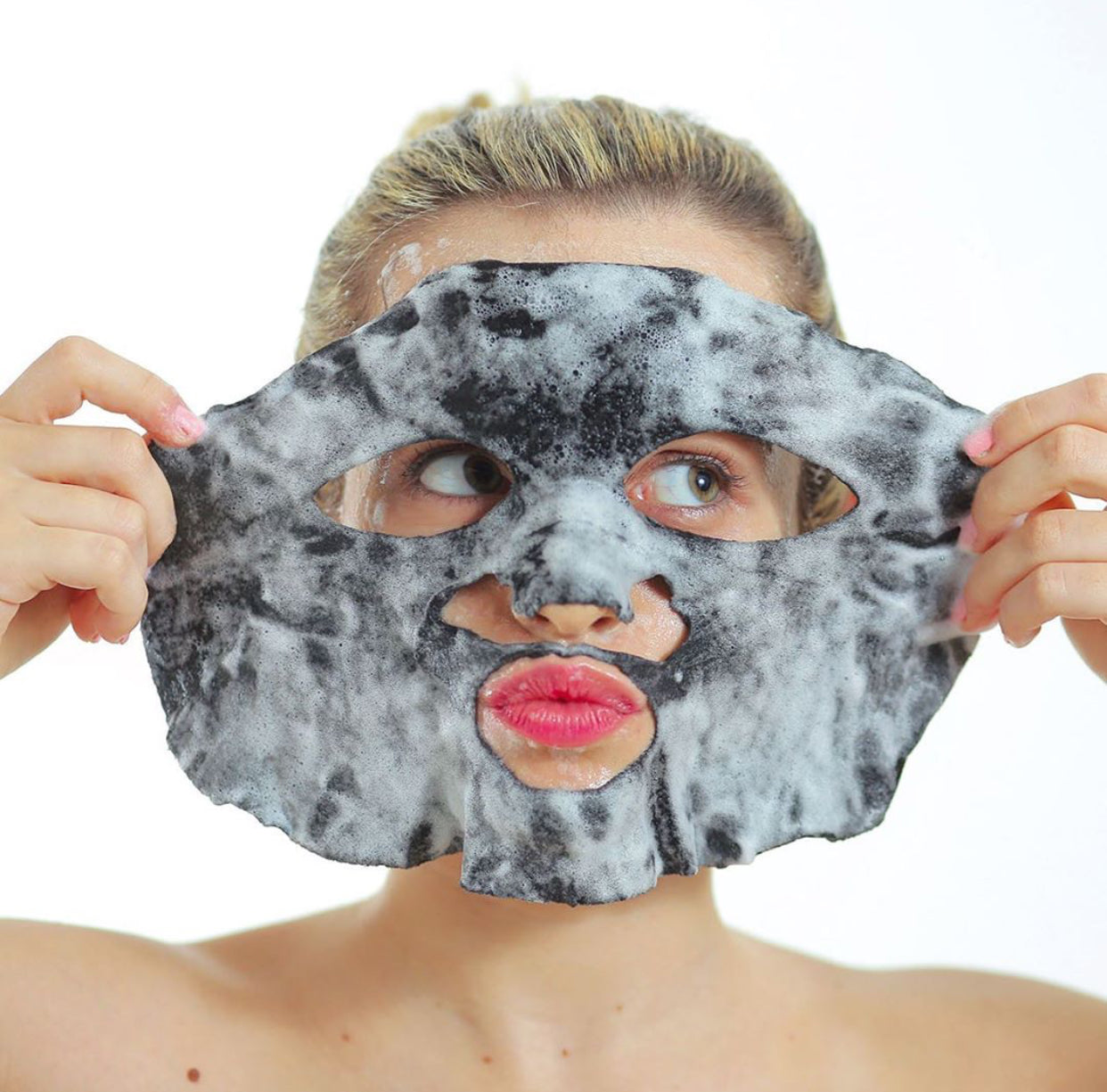BLING POP Charcoal Bubble Face Mask Phoenix Nationale 