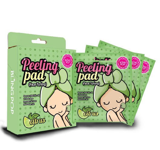 BLING POP Citrus Peeling Pad Display Box 10 Phoenix Nationale
