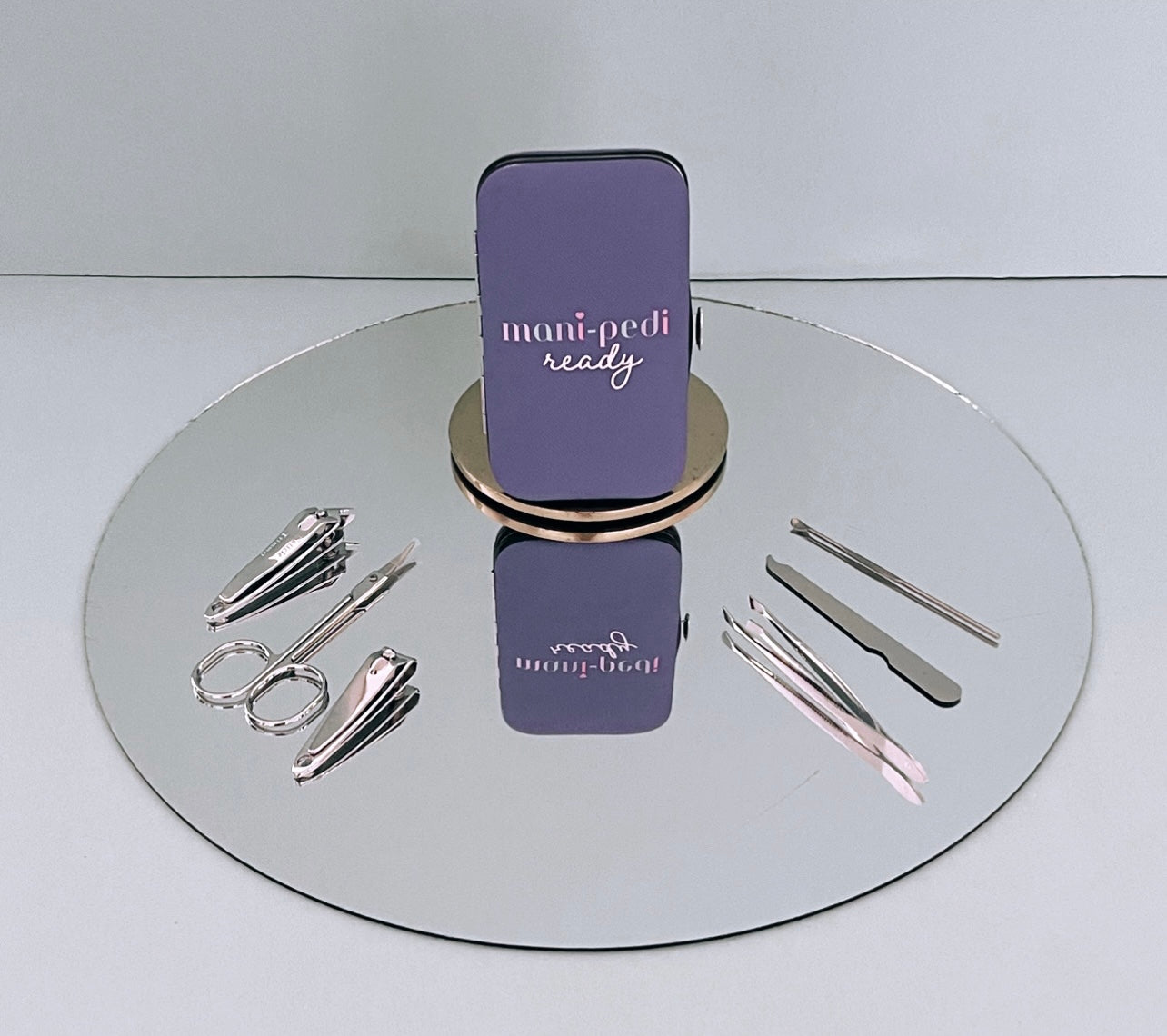 OLIVIA MOSS® MANICURE KIT | MANI PEDI READY BLUE