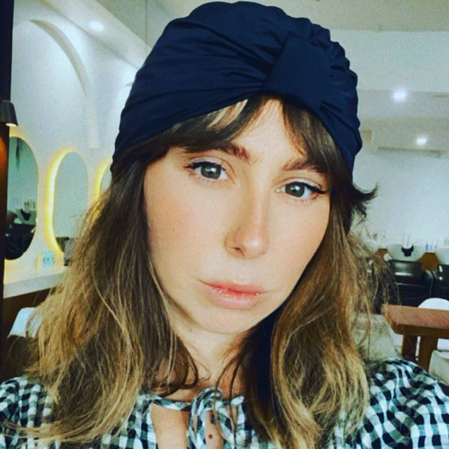 After shop shower cap