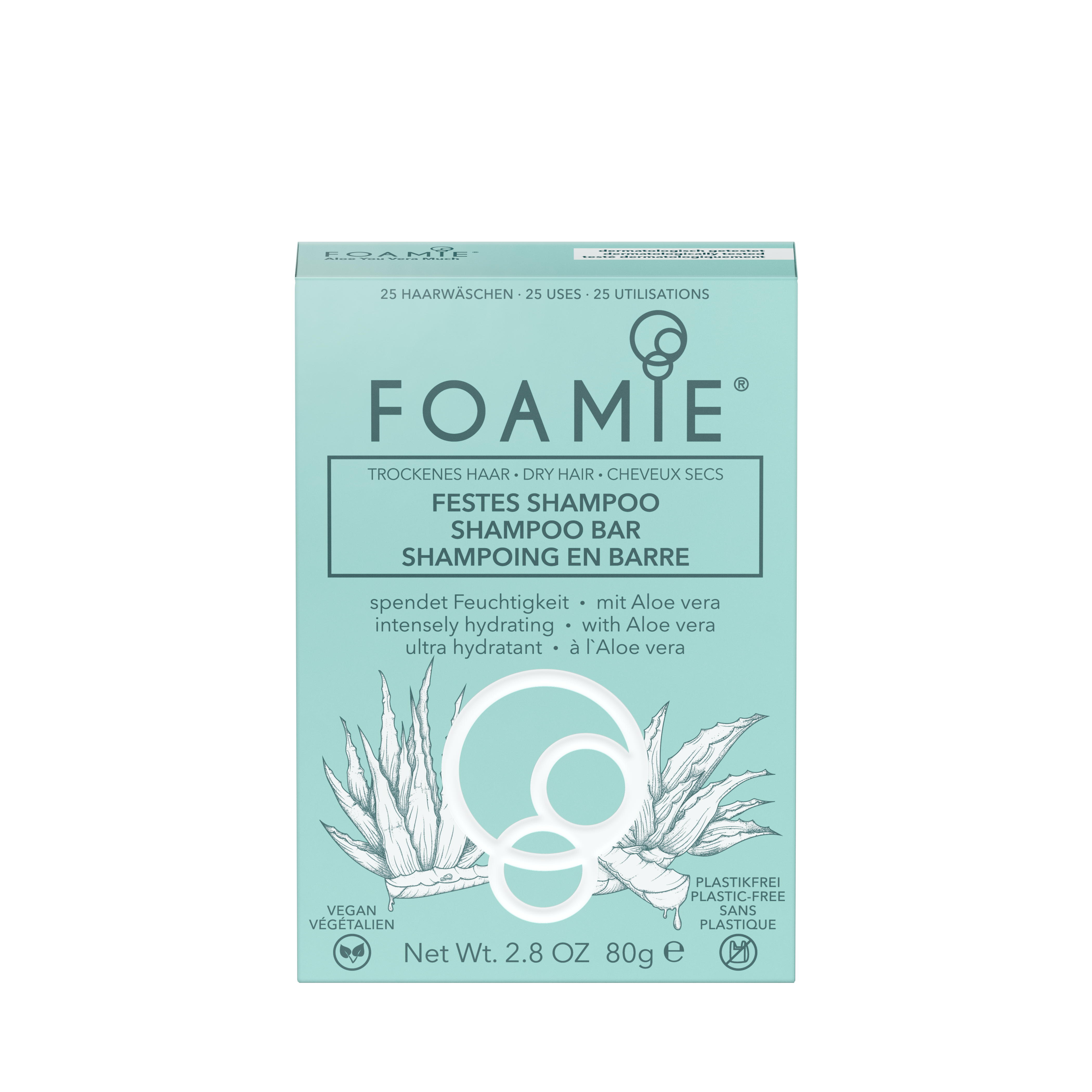 FOAMIE Shampoo Bar - Aloe You Vera Much