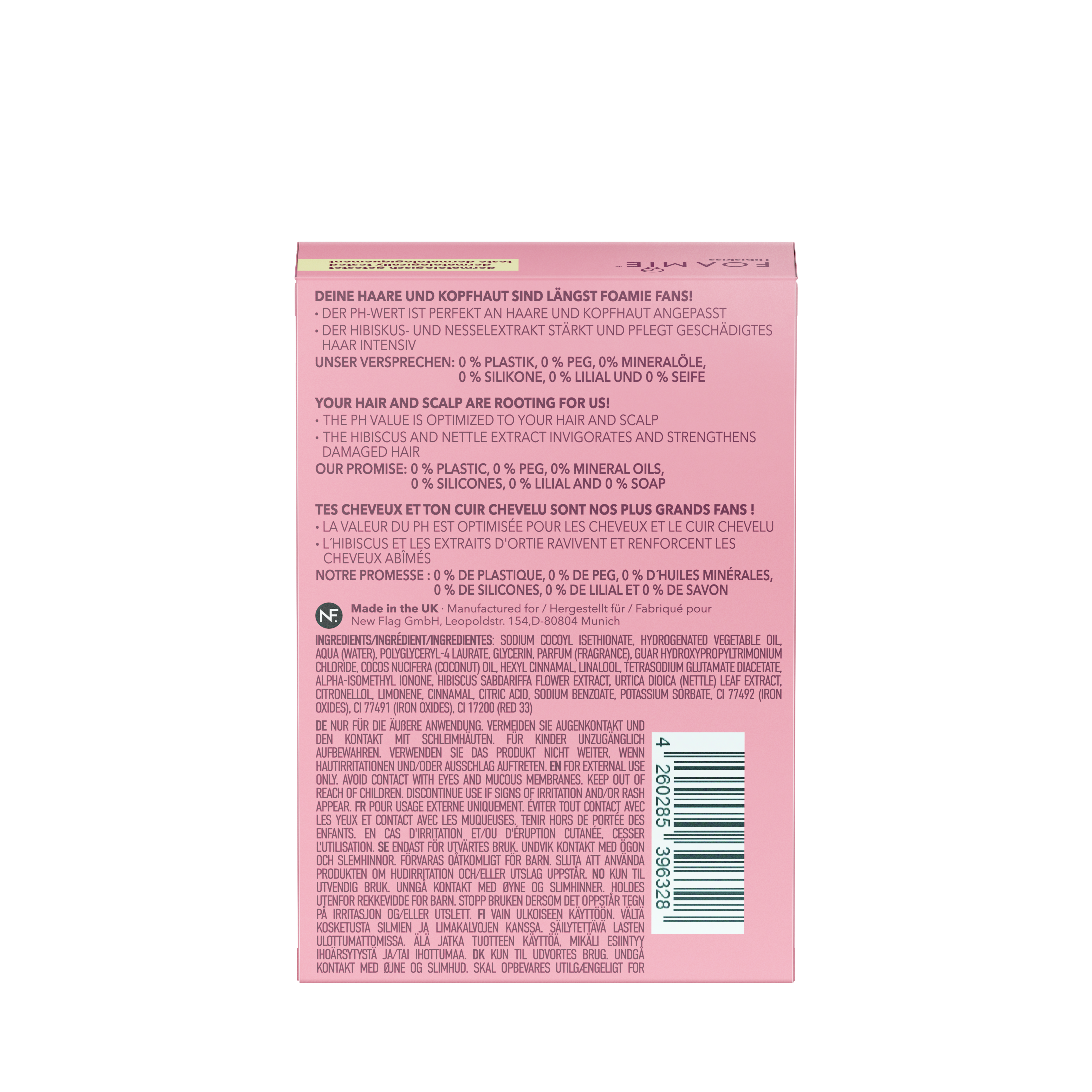 FOAMIE Shampoo Bar - Hibiskiss