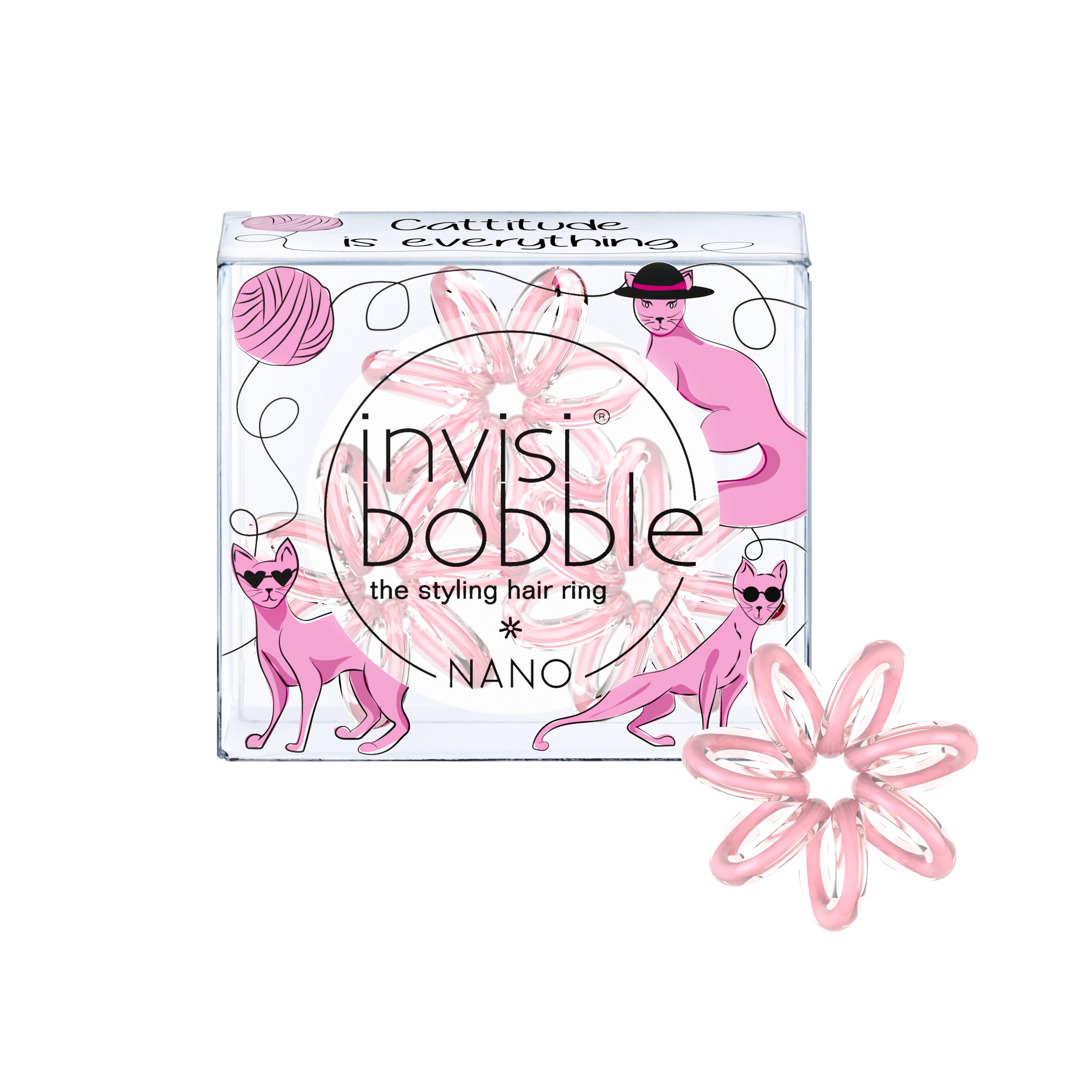 invisibobble NANO - Cattitude is Everything Phoenix Nationale