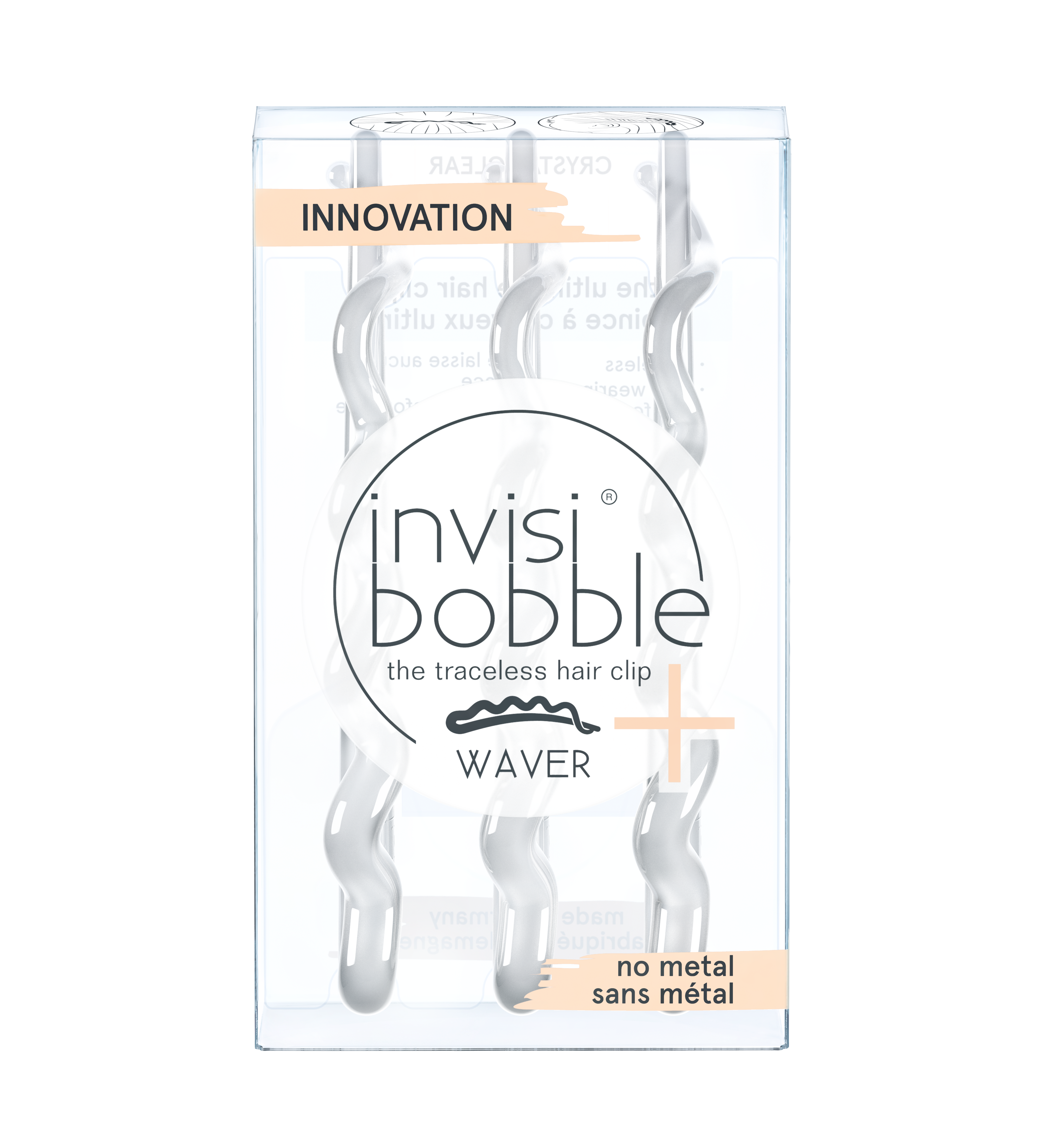 invisibobble WAVER+  Crystal Clear Phoenix Nationale