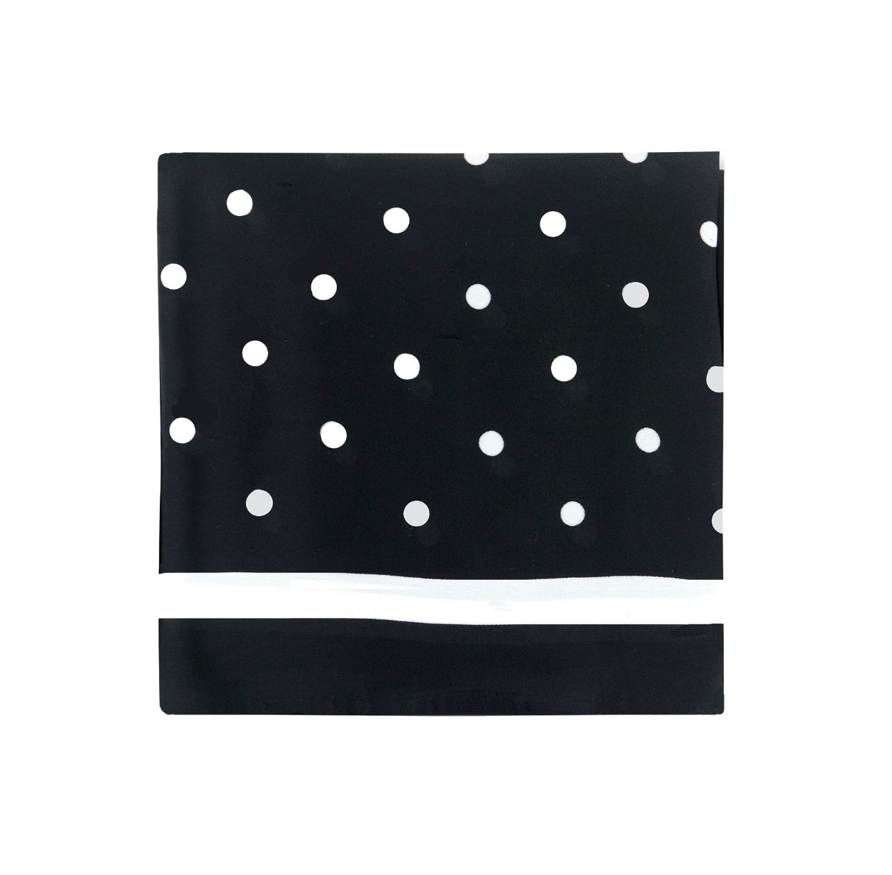 Olivia Moss® Silky Satin Hair Scarf Every Day Every Way | Polka Dots Black & White | Phoenix Nationale