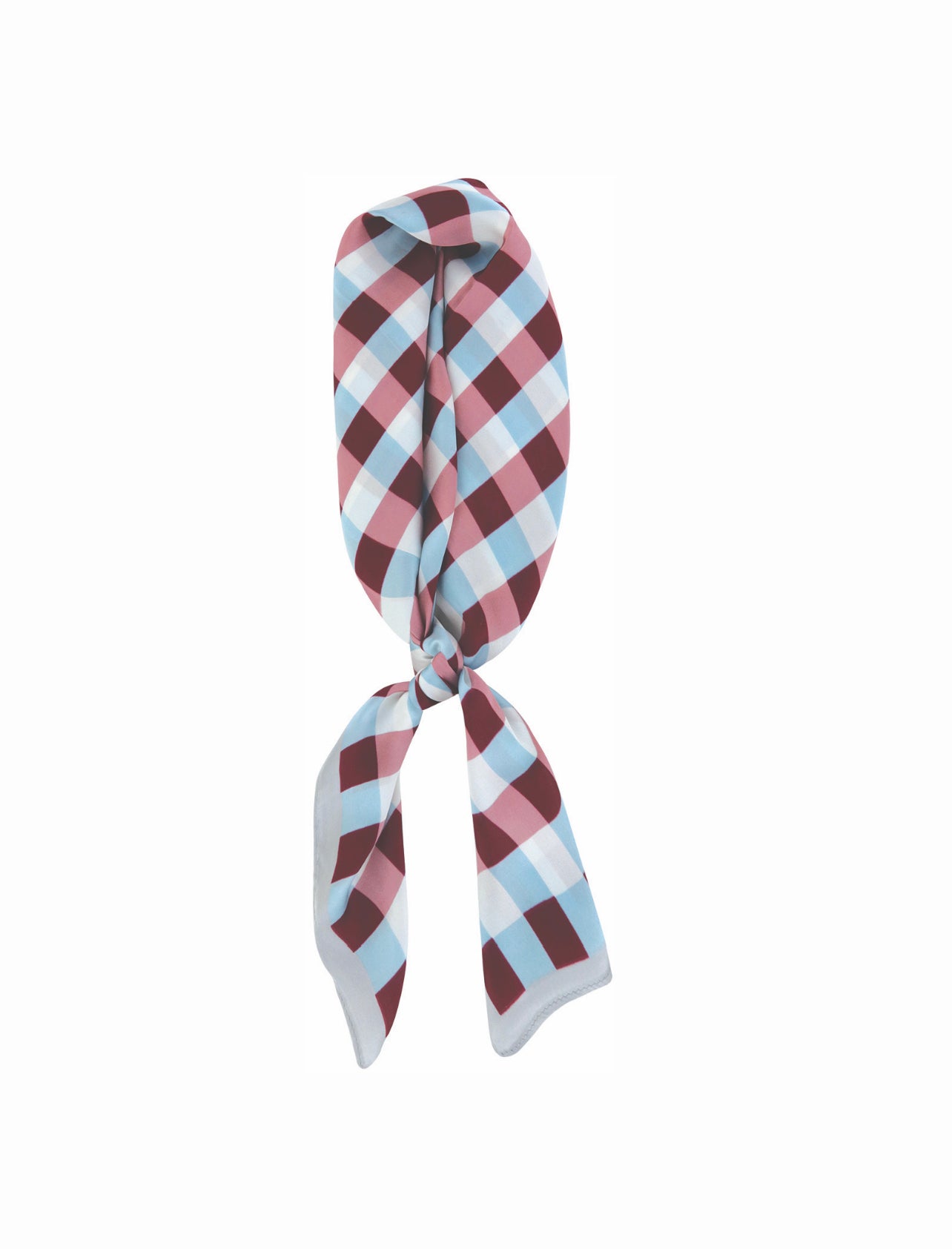 Olivia Moss® Silky Satin Hair Scarf Every Day Every Way | Red, Blue & White | Phoenix Nationale