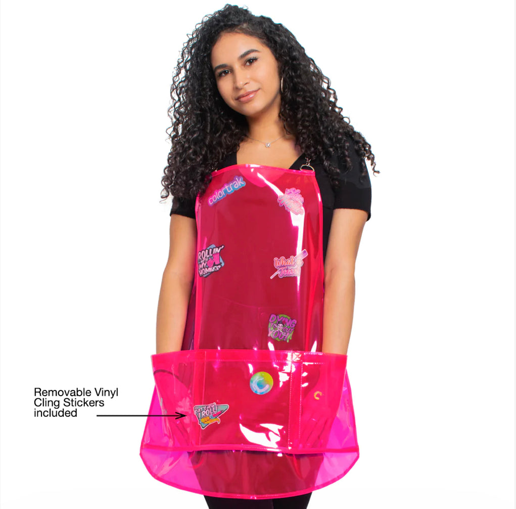 COLORTRAK - NOTHING TO HIDE VINYL APRON - PINKY PROMISE | Phoenix Nationale