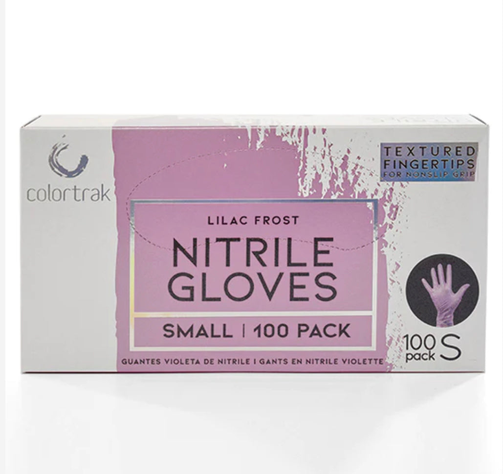 COLORTRAK - LUMINOUS COLLECTION NITRILE GLOVES | LILAC FROST | SMALL | Phoenix Nationale