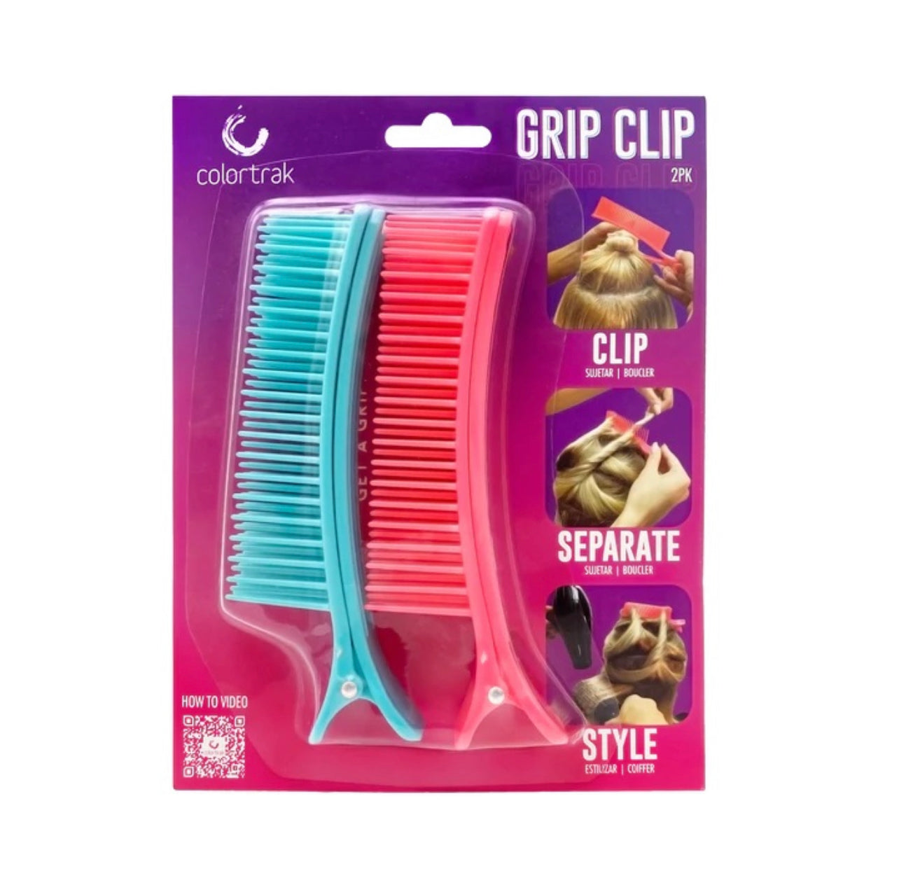 COLORTRAK - GRIP CLIPS - 2PK