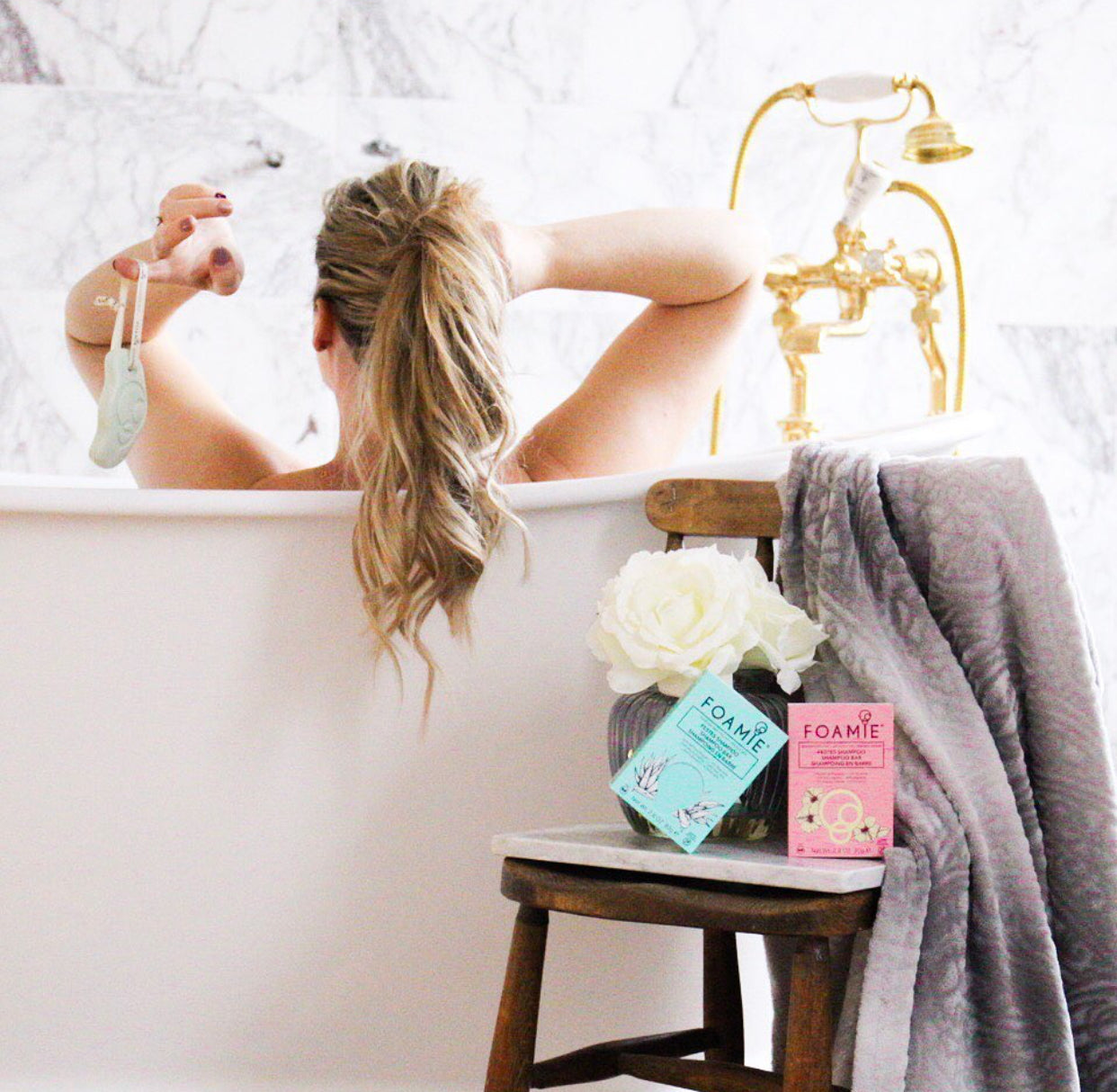 FOAMIE Shampoo Bar - Aloe You Vera Much