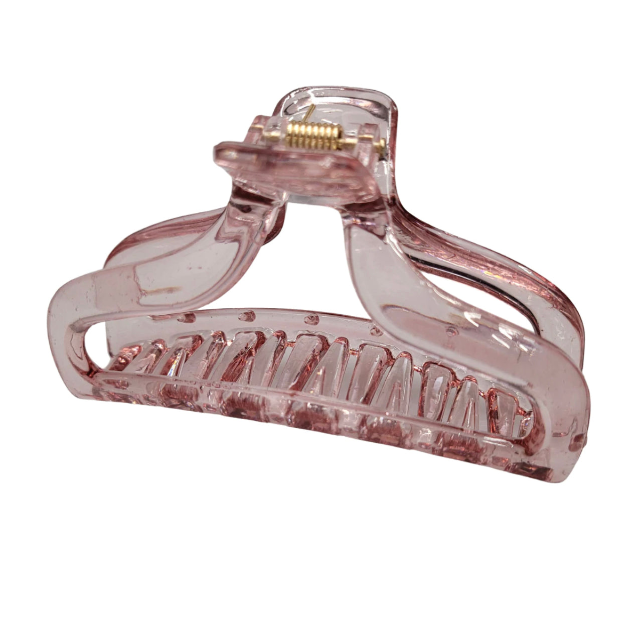 Pink Pewter Translucent Clawed Hair Clip Pinot Noir - Phoenix Nationale