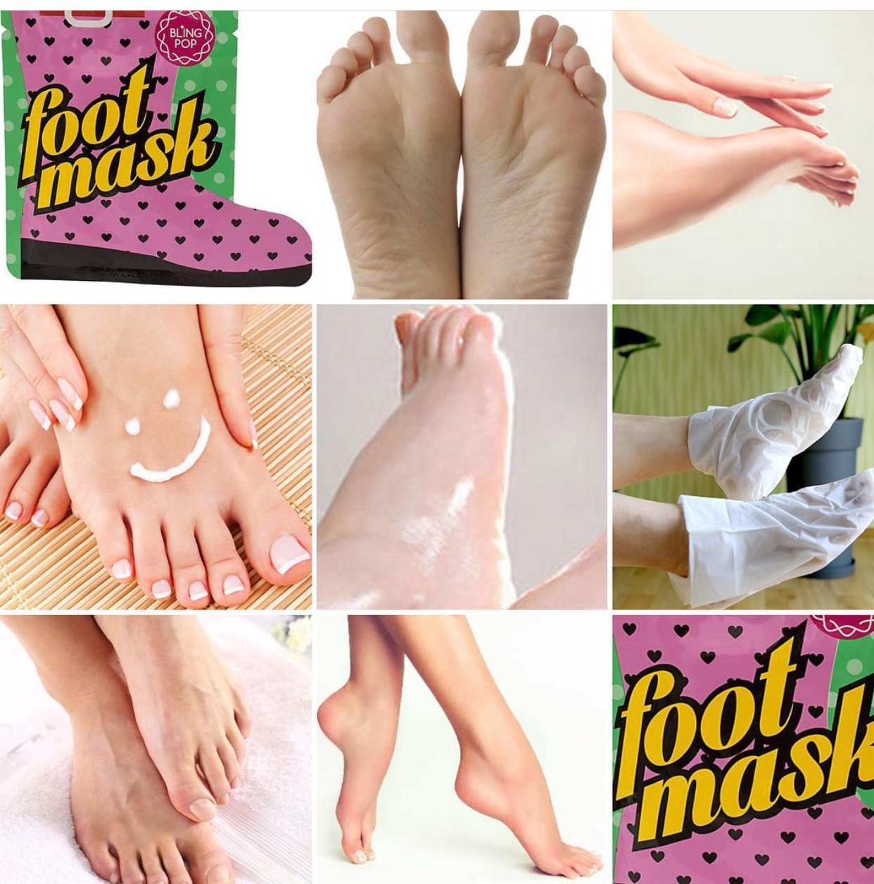 BLING POP Foot Mask