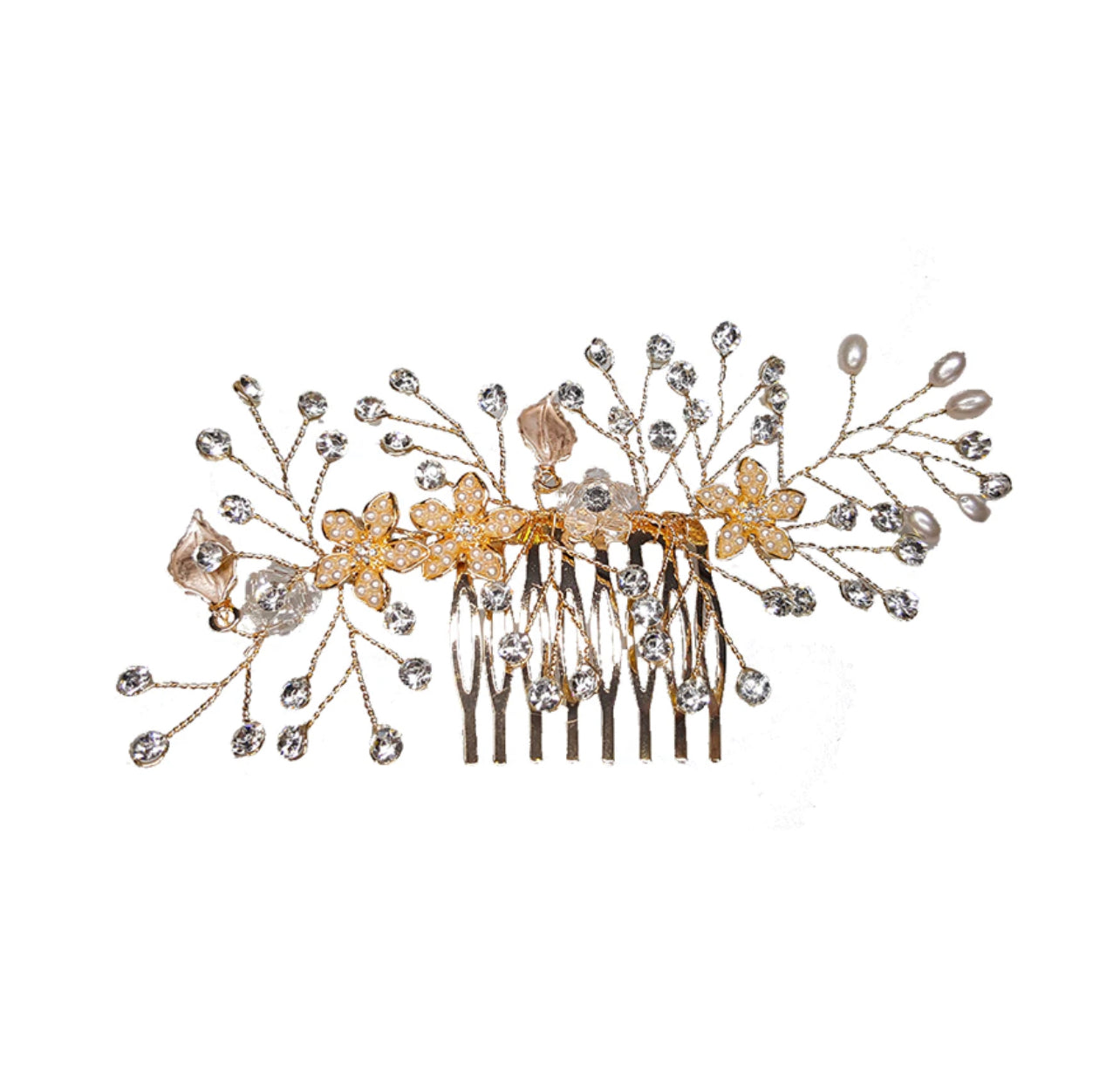 Pink Pewter Princess Diana - Sparkle Hair Comb X Phoenix Nationale