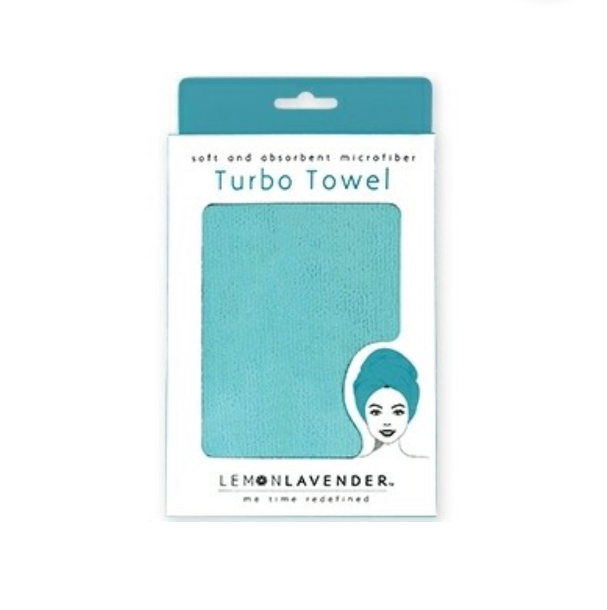 Lemon Lavender Microfiber Turbo Towel - The Real Teal Phoenix Nationale