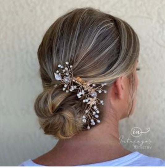 Pink Pewter Princess Diana - Sparkle Hair Comb X Phoenix Nationale