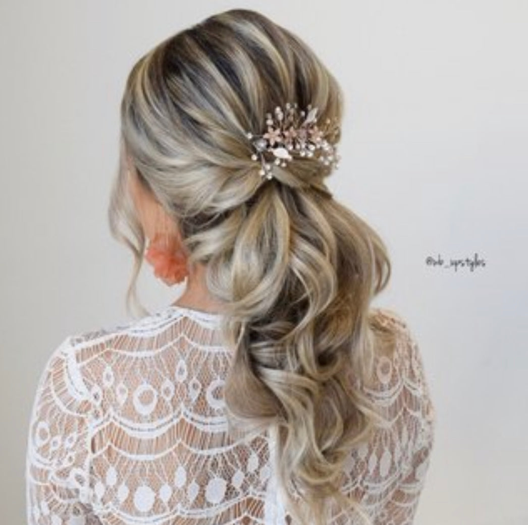 Pink Pewter Princess Diana - Sparkle Hair Comb X Phoenix Nationale