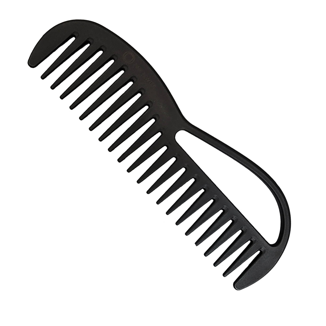Pink Pewter "Never Let Go" Carbon Fibre Detangling and Styling Comb #4 Phoenix Nationale