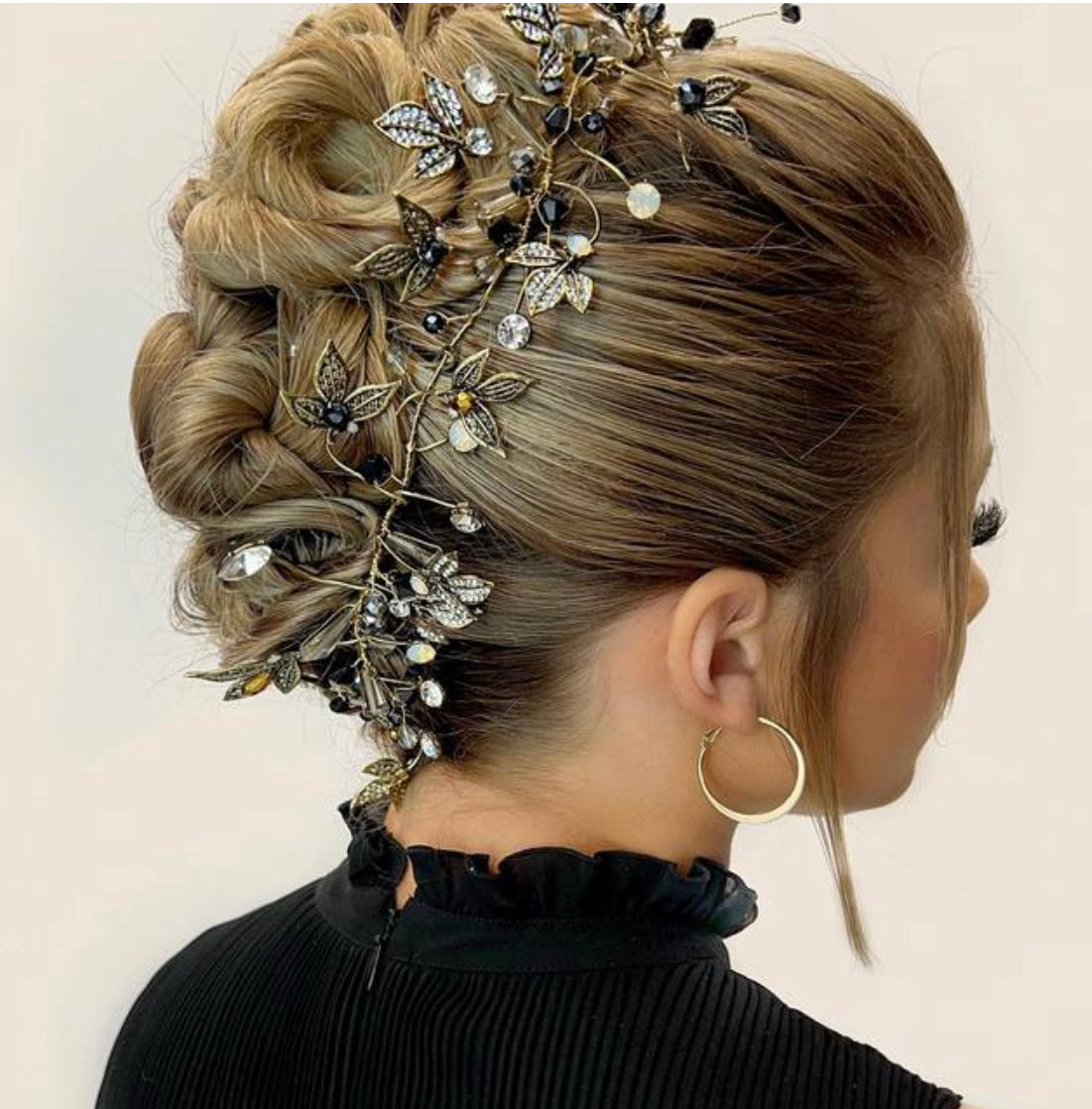 Pink Pewter Bexley - Luxe Collection - Ribbon Headpiece | Phoenix Nationale