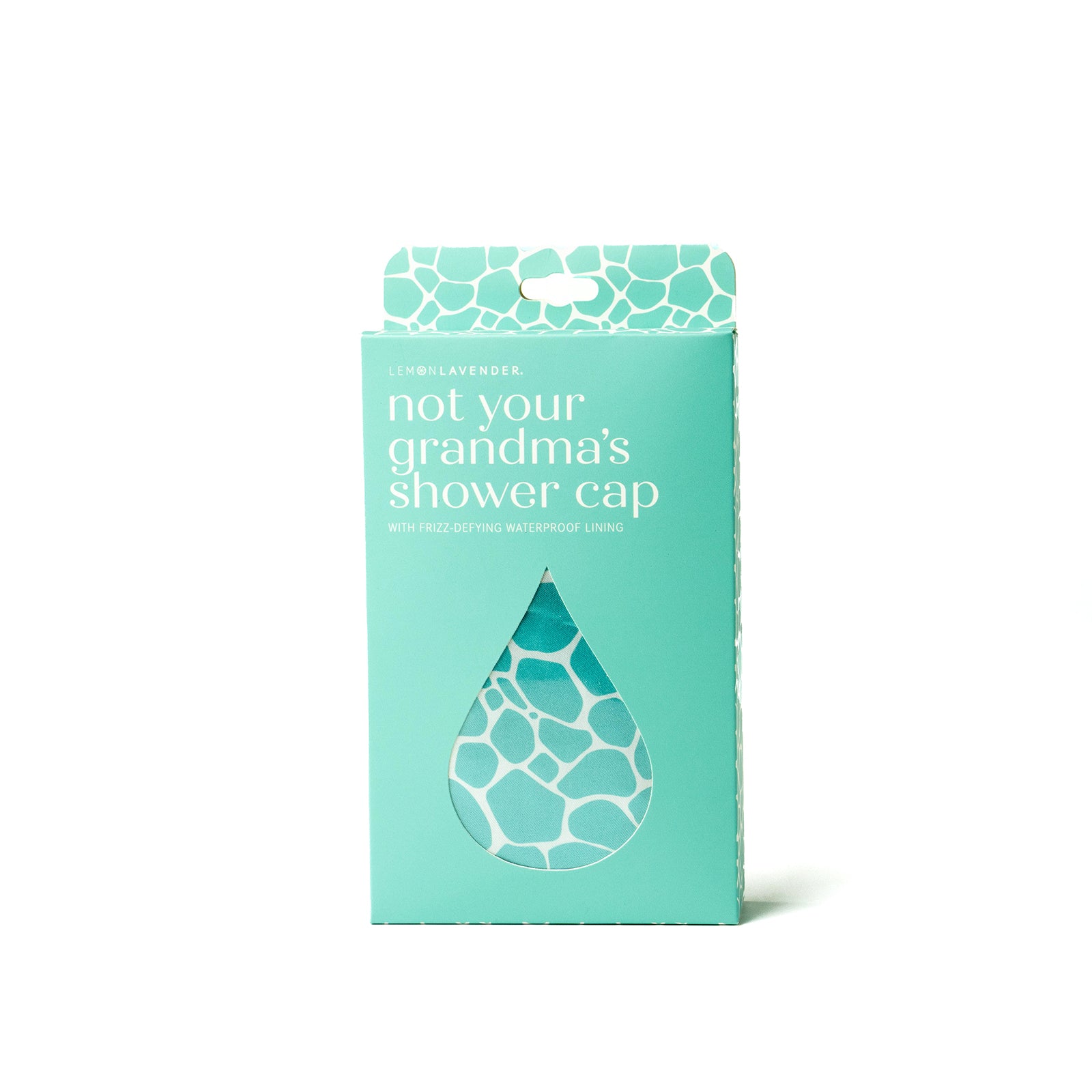 Lemon Lavender Not Your Grandma’s Shower Cap Blue Pebble | Phoenix Nationale