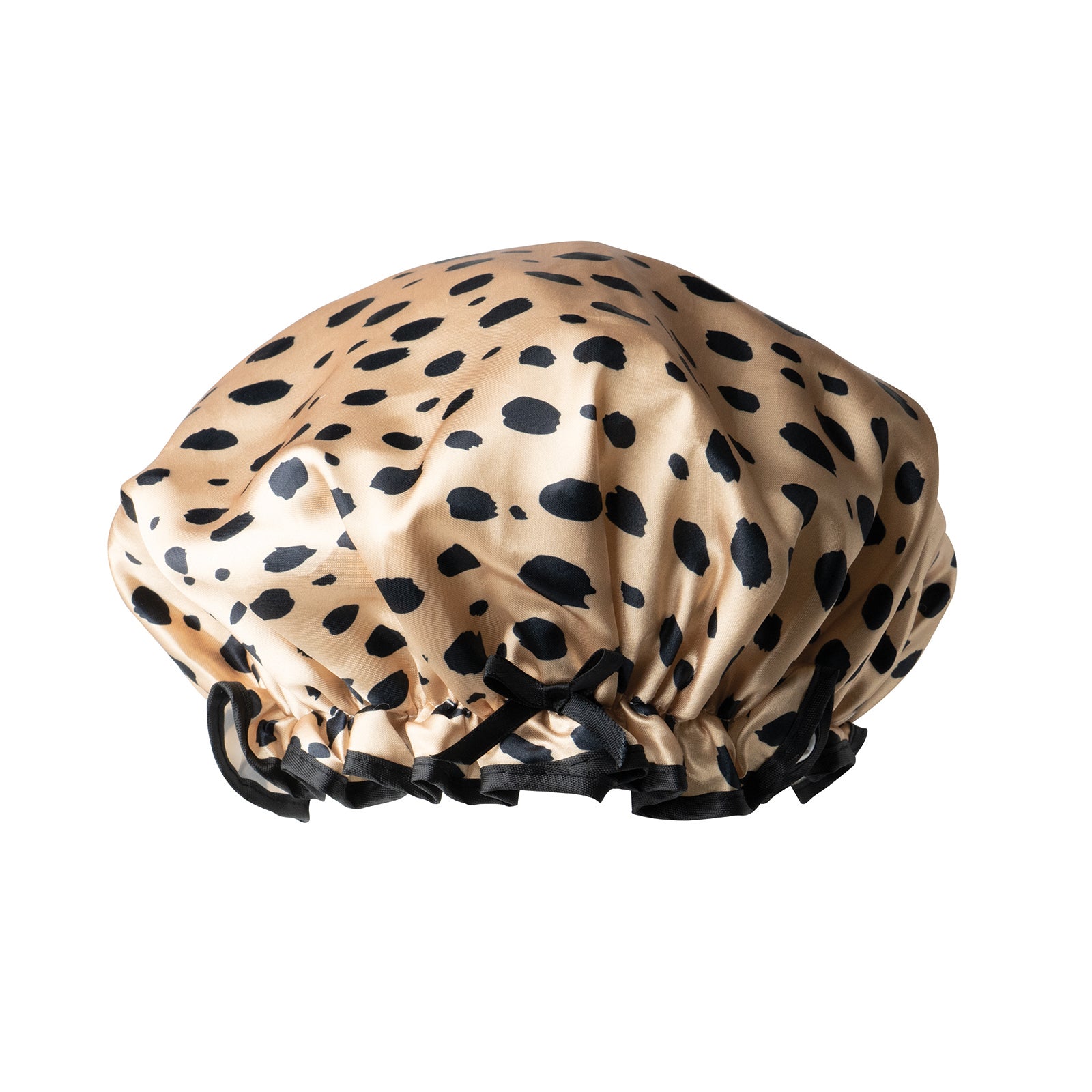 Lemon Lavender Not Your Grandma’s Shower Cap Leopard Print X Phoenix Nationale