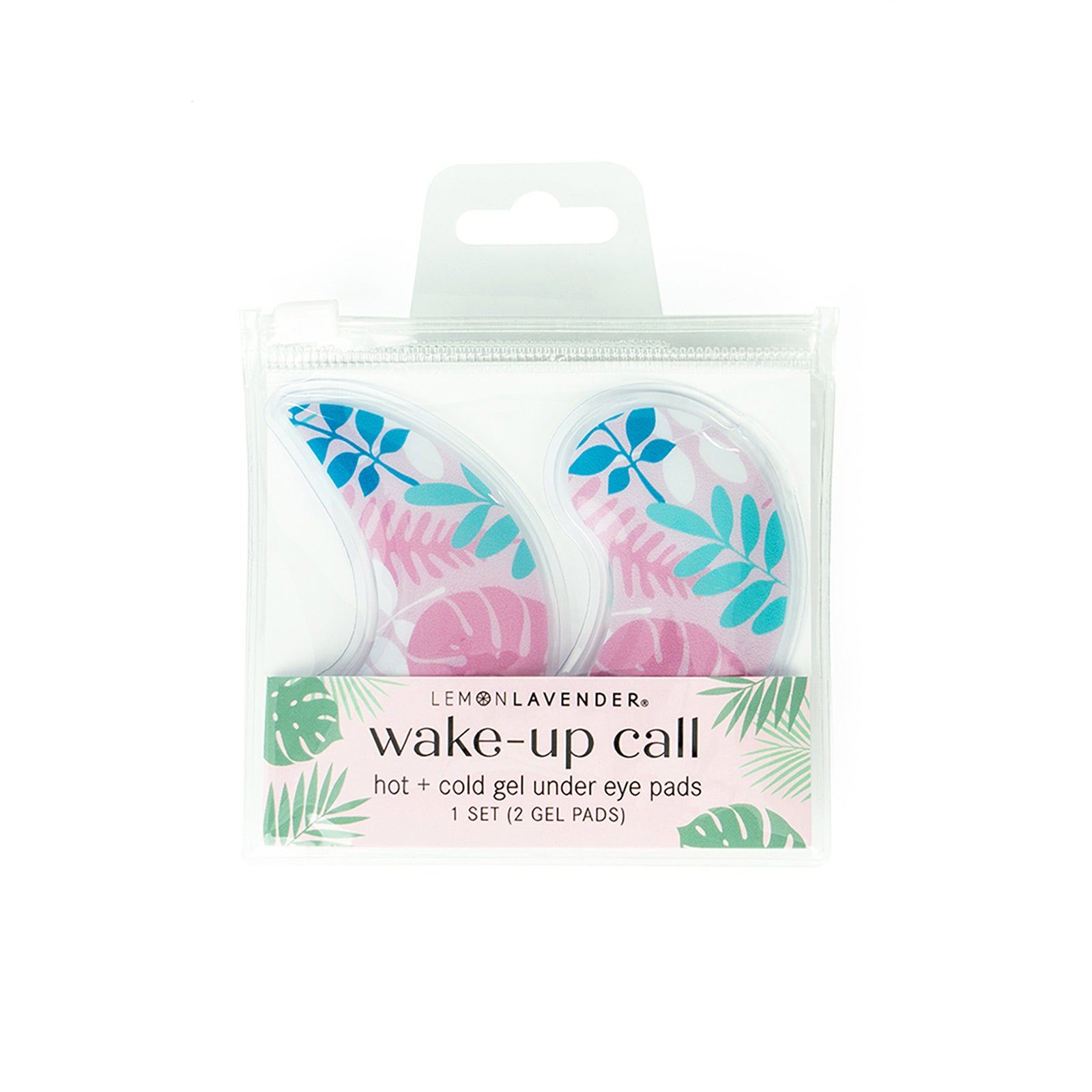 Lemon Lavender Hot + Cold Wake-Up Call Under Eye Gel Pads - Tropical | Phoenix Nationale