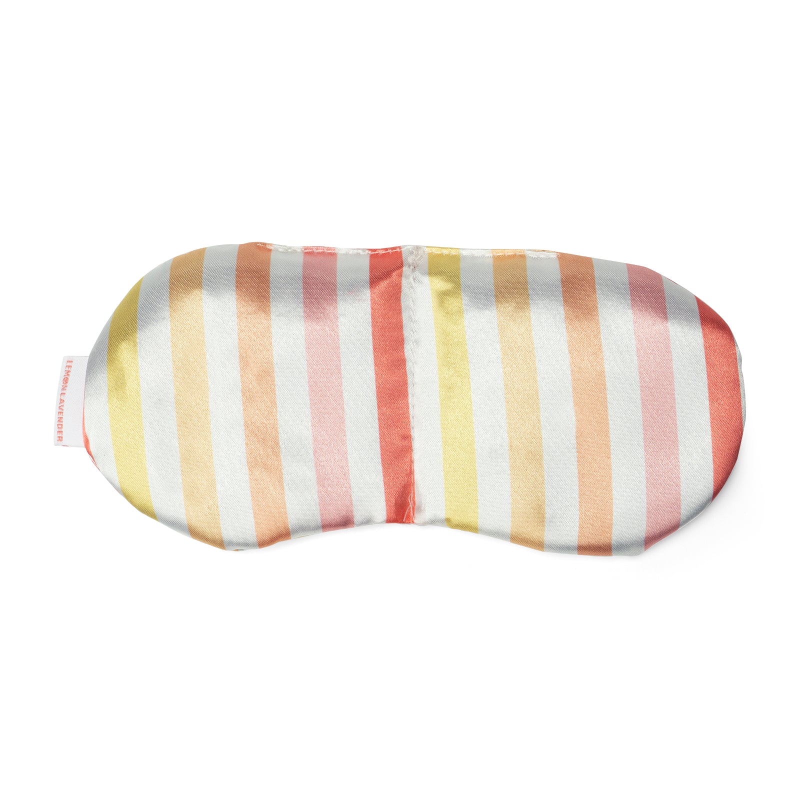 Lemon Lavender Under Pressure Hot & Cold Weighted Eye Mask - Cabana Stripe | Phoenix Nationale