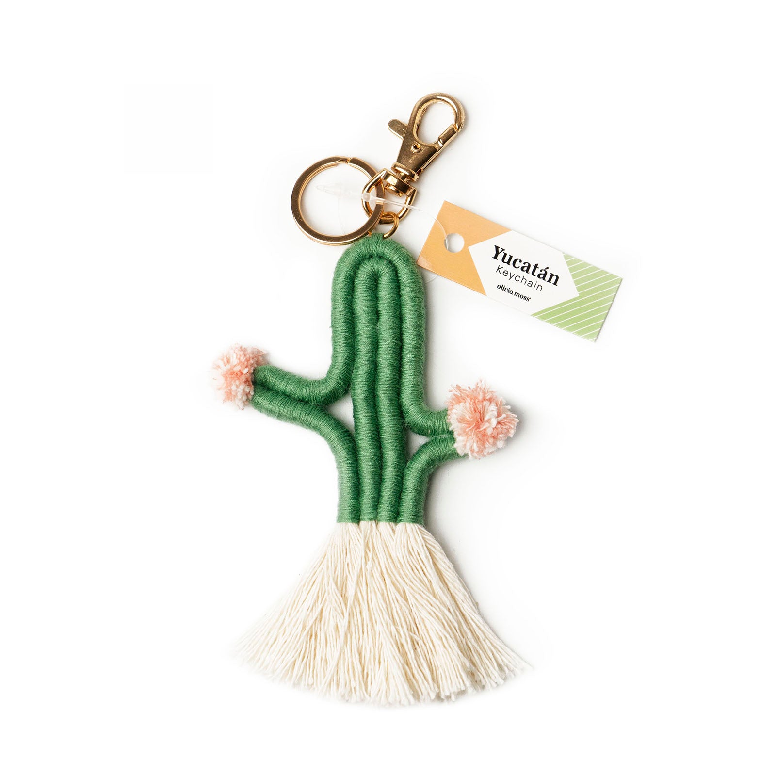 OM Yucatán Keychain Cactus Green