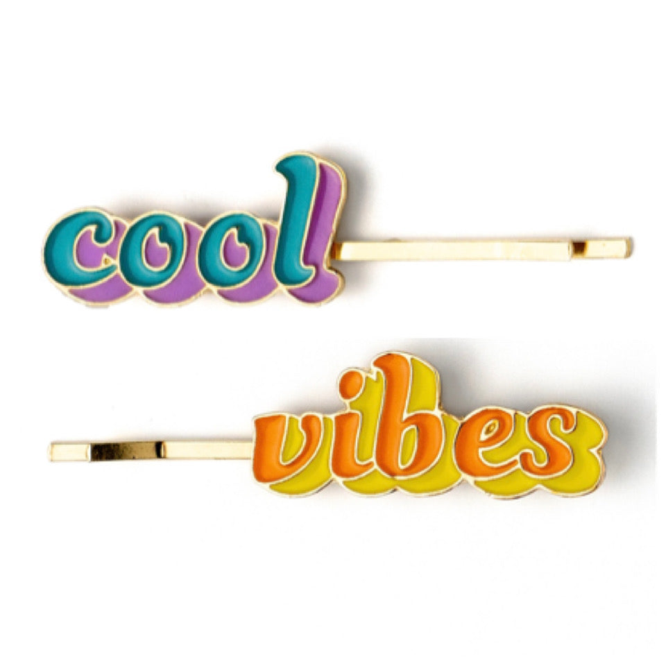 Olivia Moss® Message Received Enamel Bobby Pins | Cool -- Vibes X Phoenix Nationale