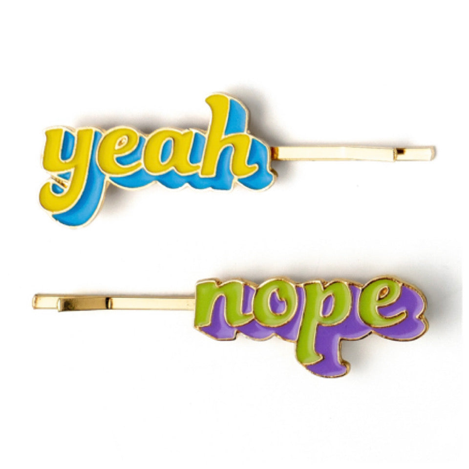 Olivia Moss® Message Received Enamel Bobby Pins | Yeah -- Nope X Phoenix Nationale