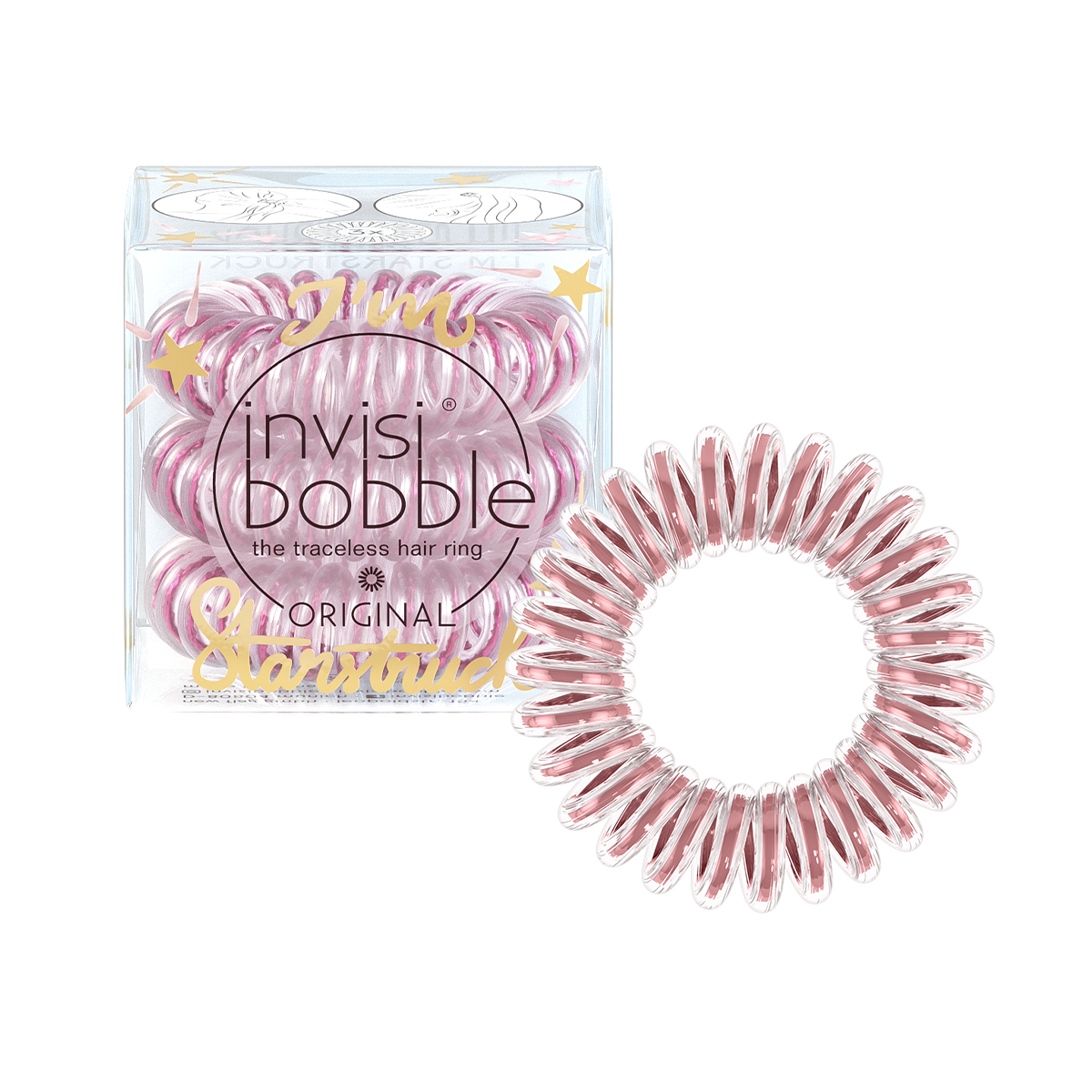 invisibobble ORIGINAL - Pink I'm Starstruck Phoenix Nationale