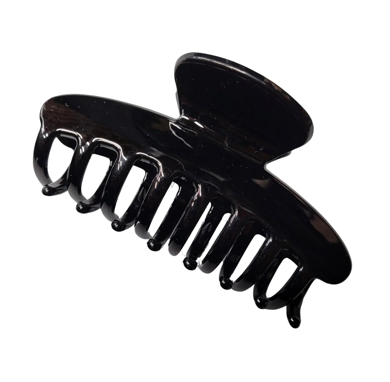 Pink Pewter Glossy Claw Hair Clip Black Phoenix Nationale