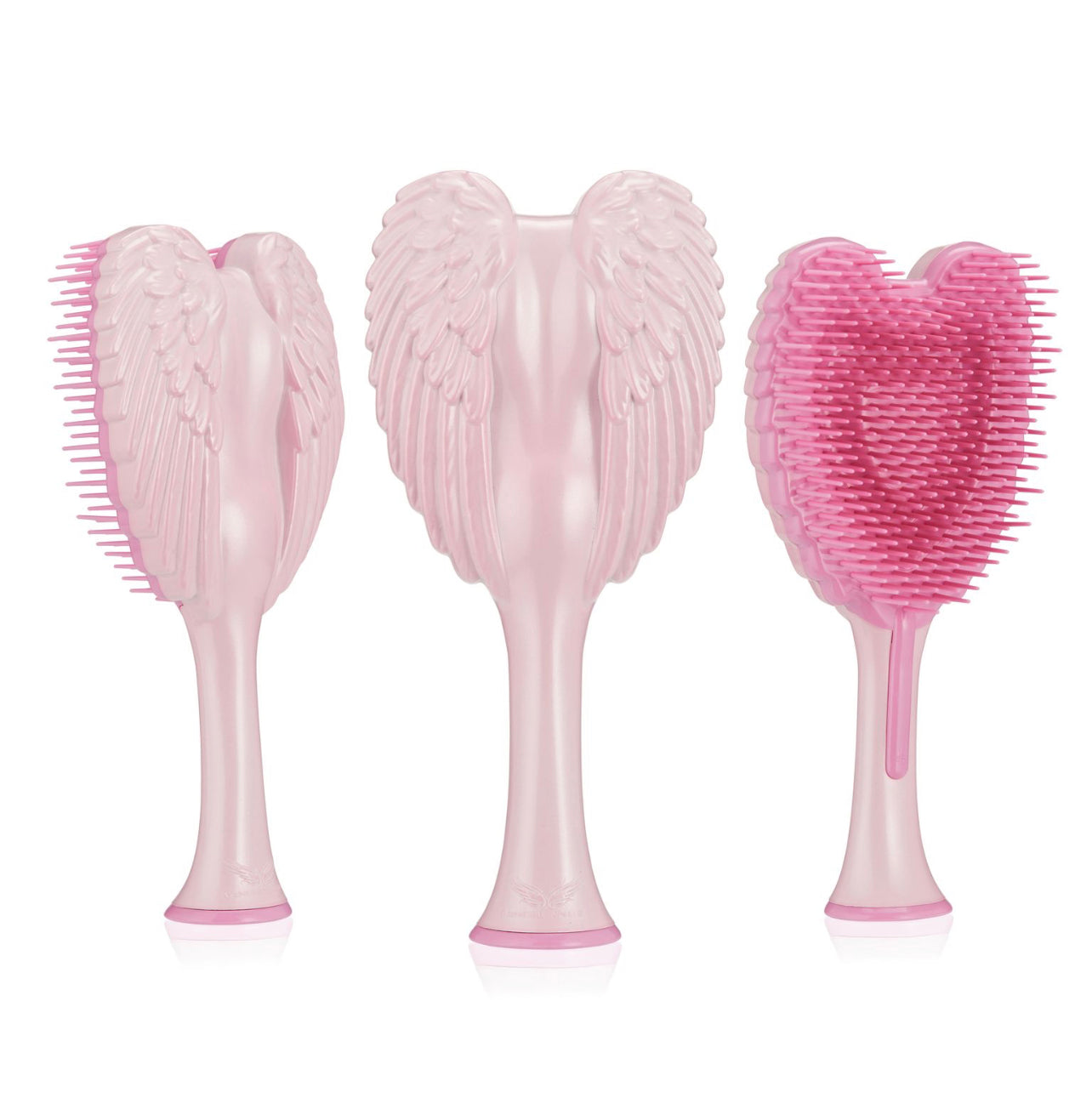 Tangle Angel Cherub 2.0 Gloss Pink with Pink Bristles | Children's Detangling Hairbrush Phoenix Nationale