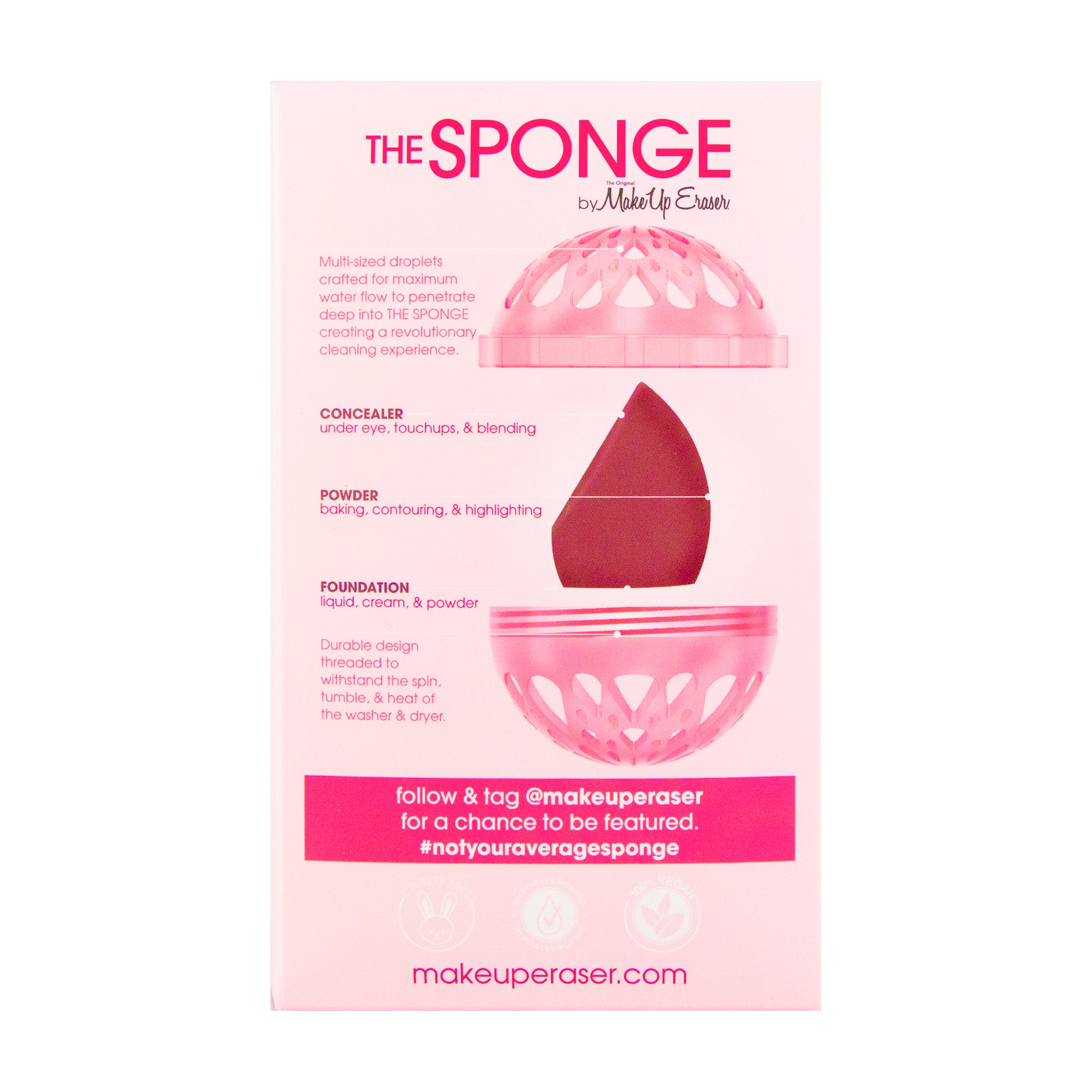 MakeUp Eraser The Make Up Sponge and Washball Phoenix Nationale
